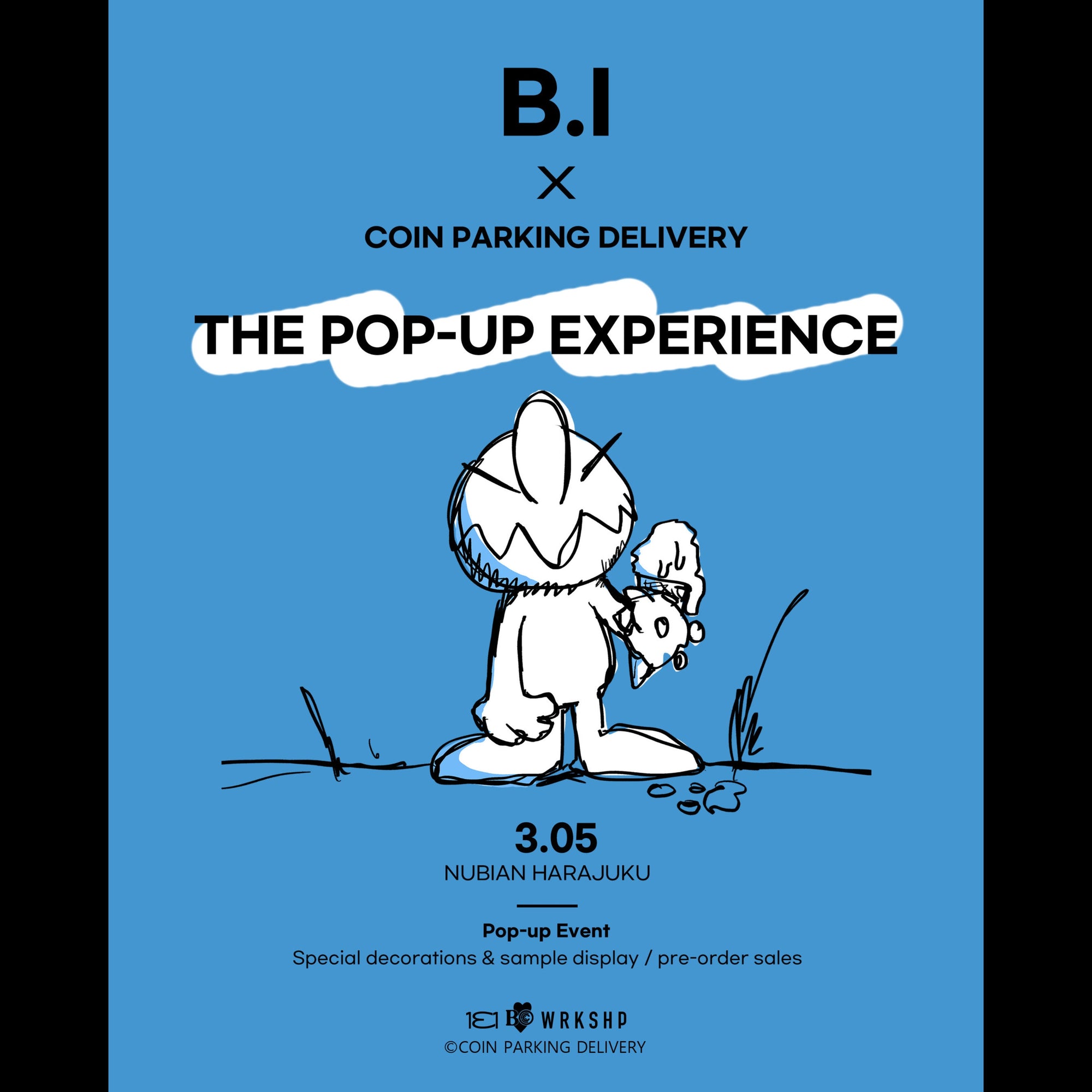 3/3(火)より発売 B.I × COIN PARKING DELIVERY MEET & GREET / POP-UP