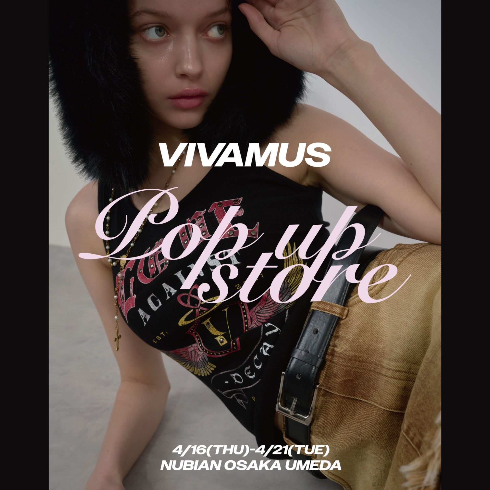 4月16日(木)開催 VIVAMUS POP-UP STORE