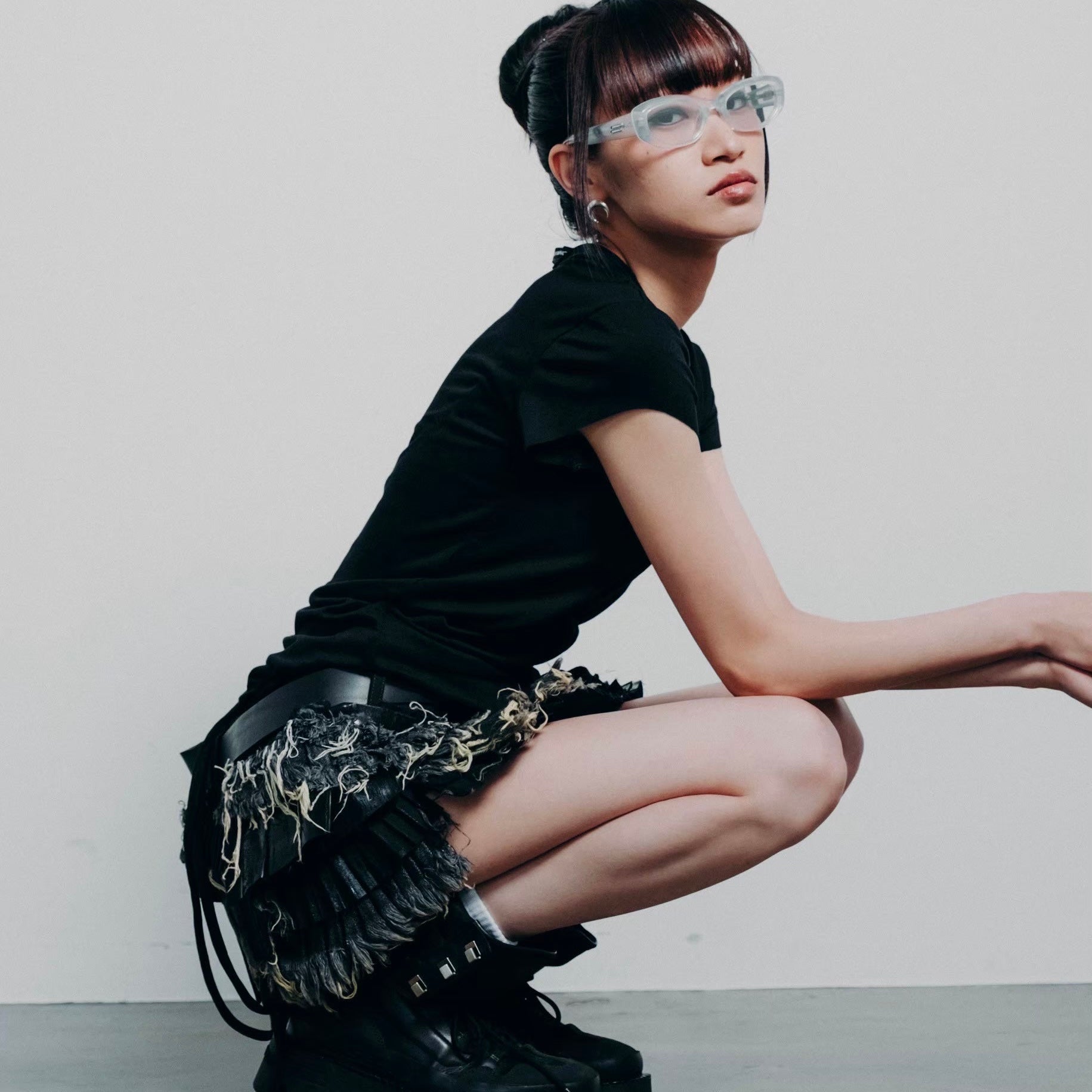 Mi. ONRUSH TWIRL MINI SKIRT NUBIAN限定 ONRUSH FW25 TWIRL MINI