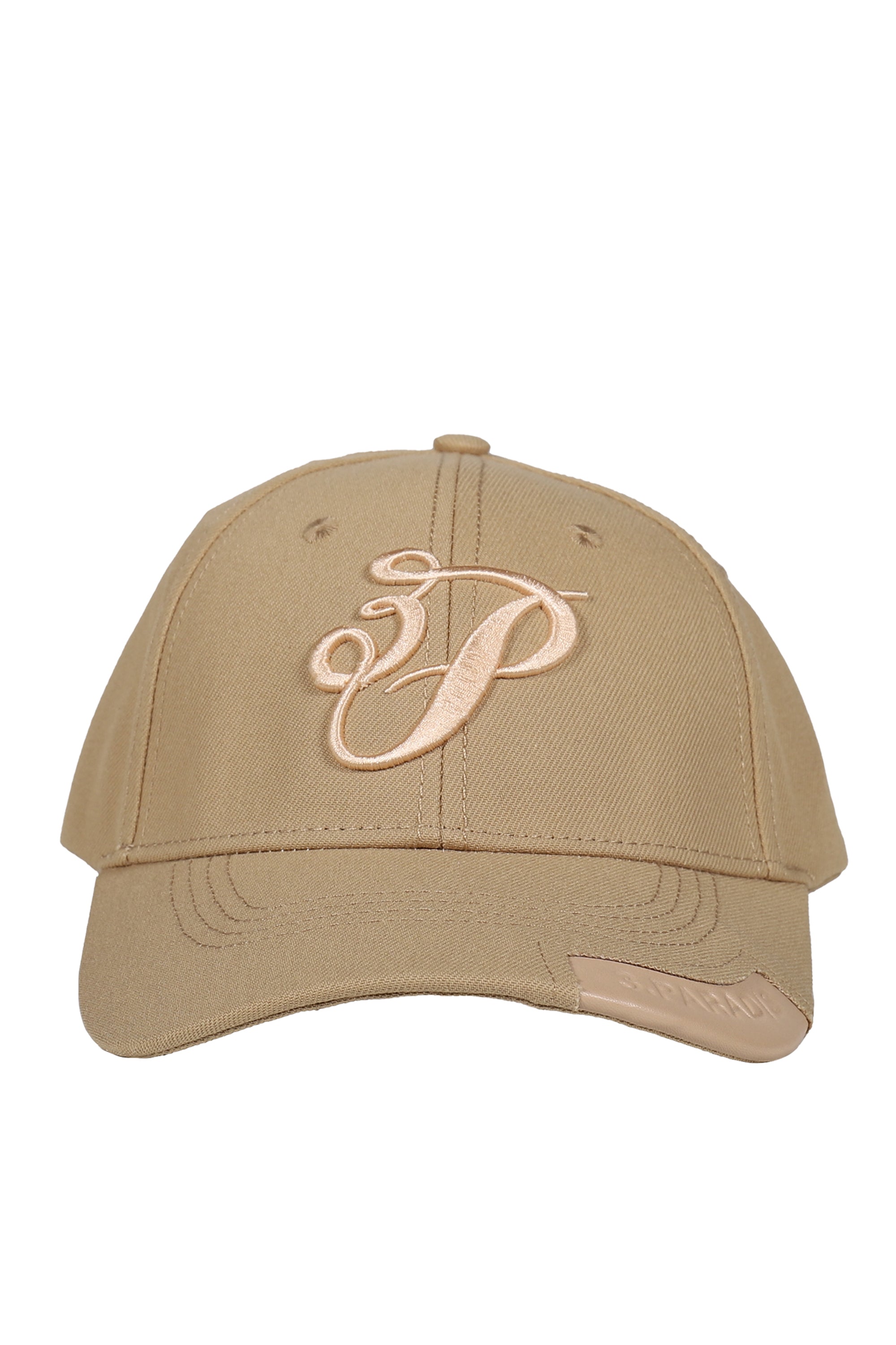 3.PARADIS 3P CURSIVE LOGO CAP / BEI - NUBIAN ヌビアン