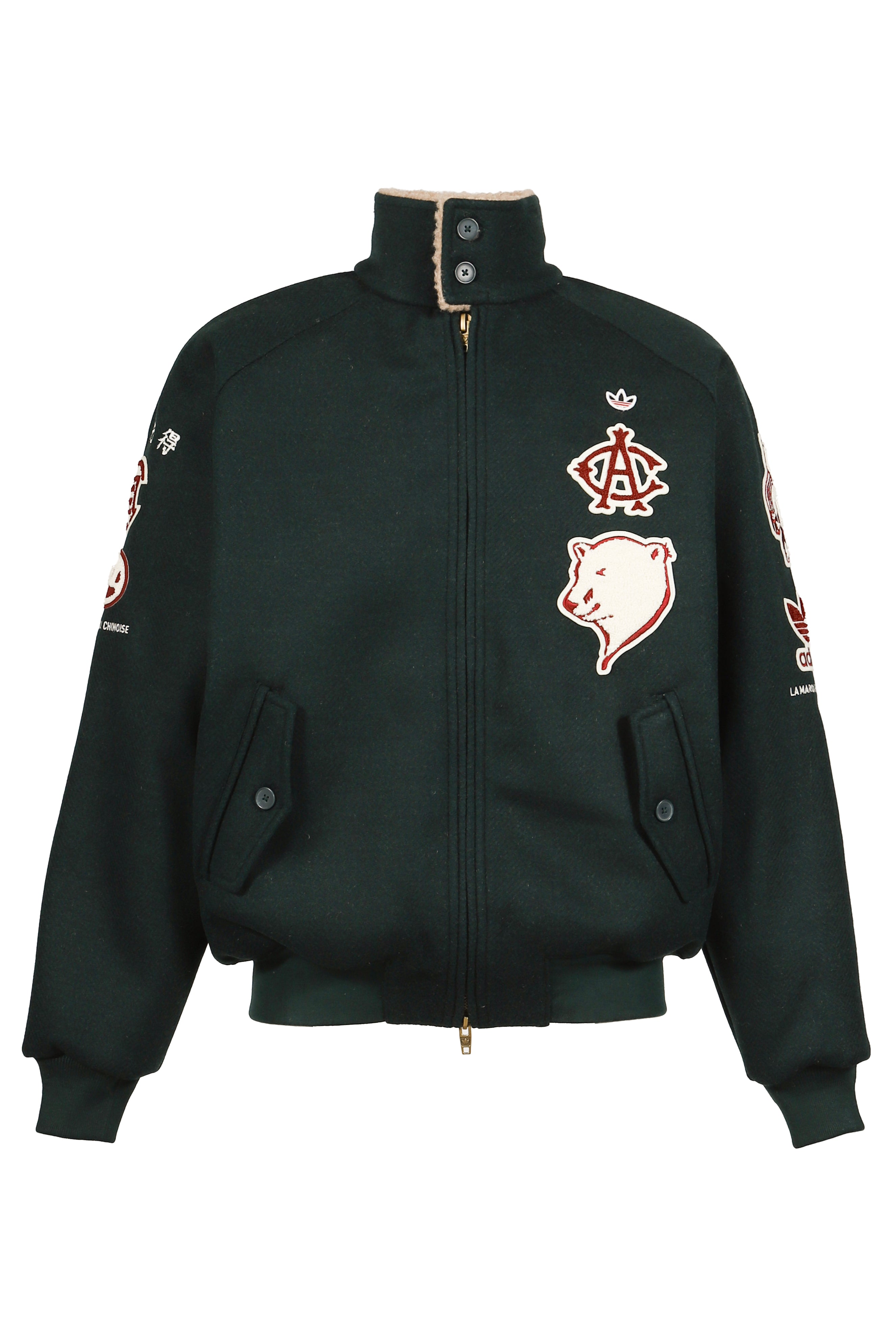 adidas × CLOT アディダス × クロット FW25 CLOT PATCH JKT / GRN