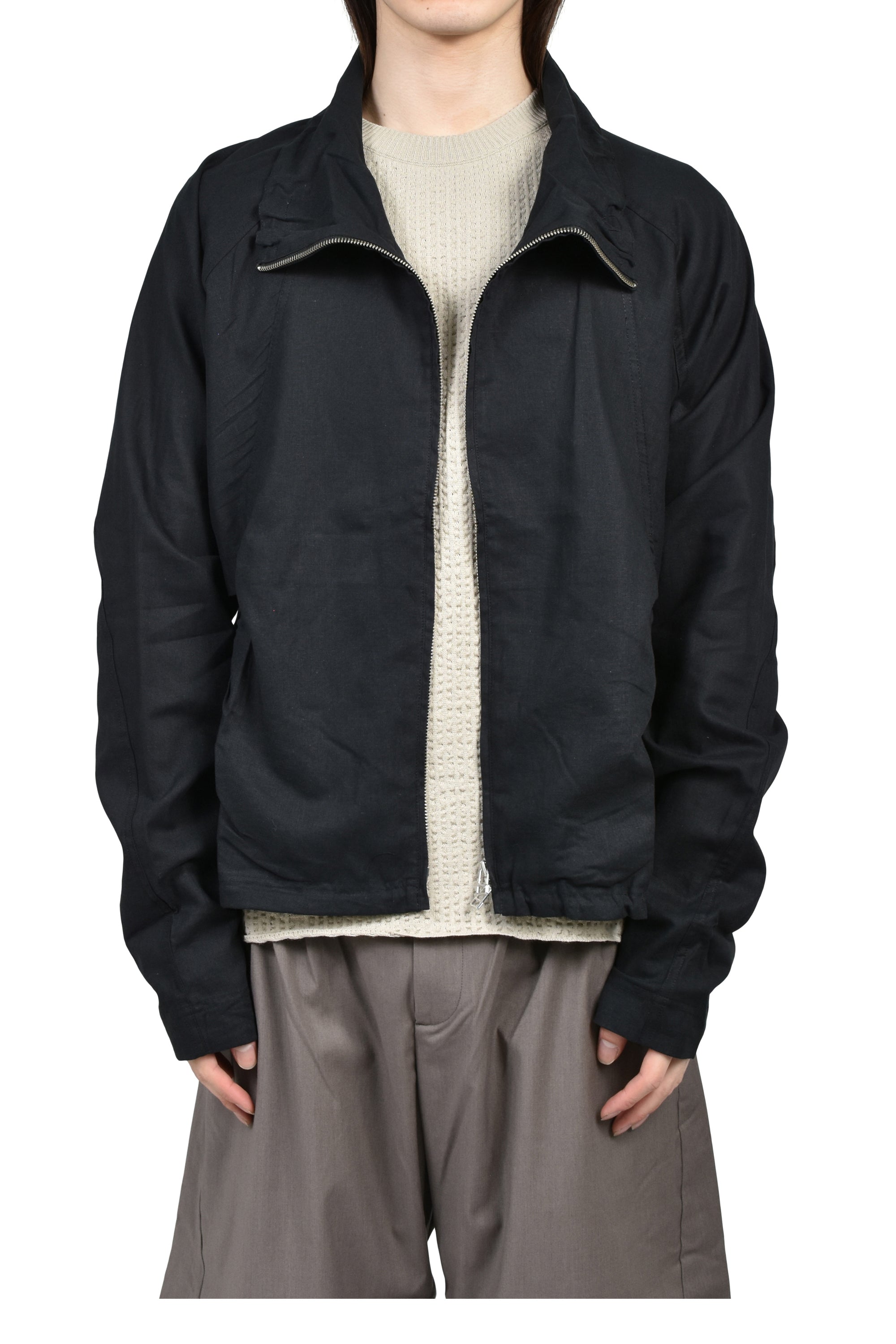 _J.L - A.L_ ジェイラル SS26 MARCO JACKET / SHUNGITE BLK - NUBIAN