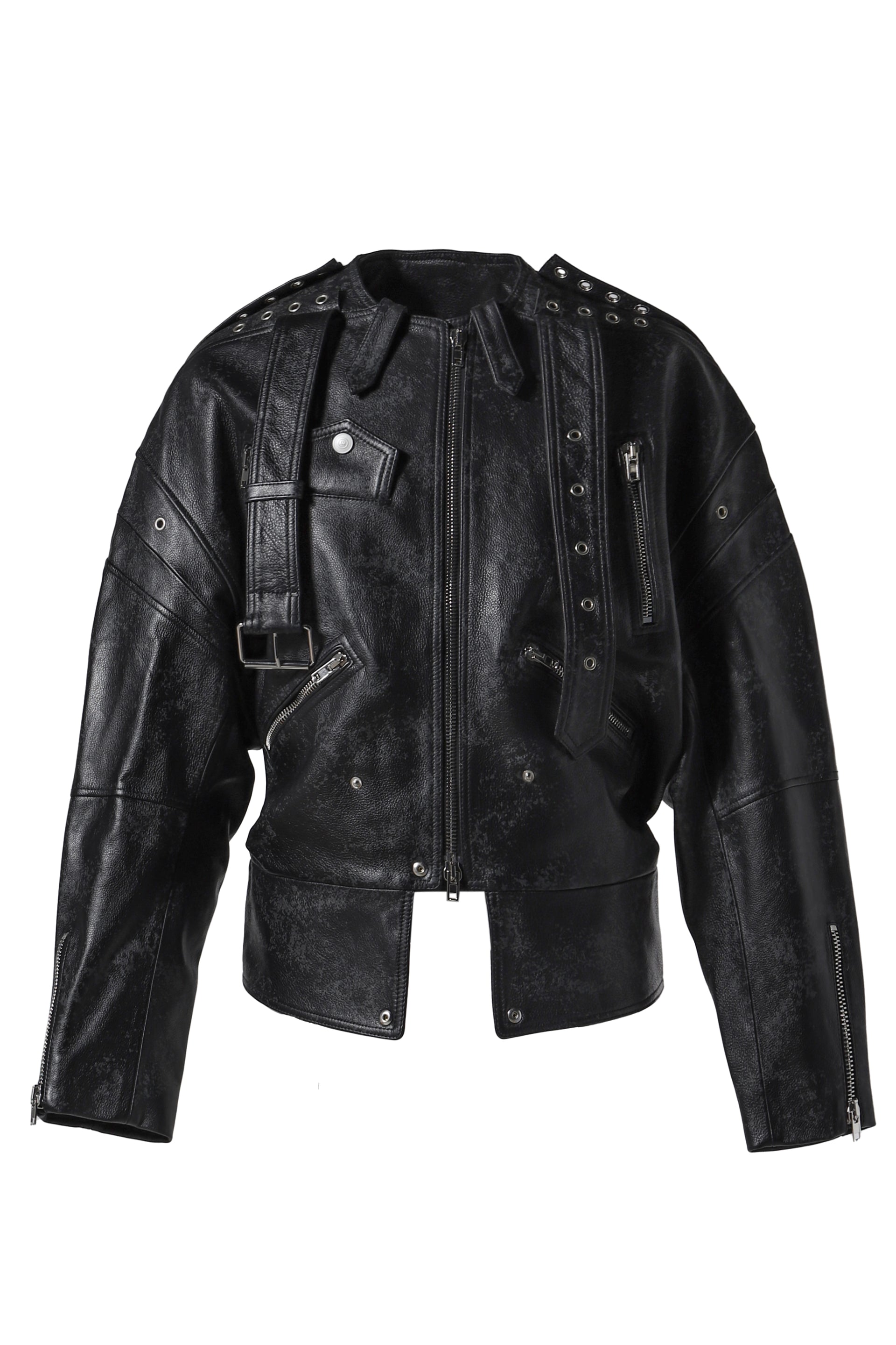 EZR BIKER JACKET / BLK