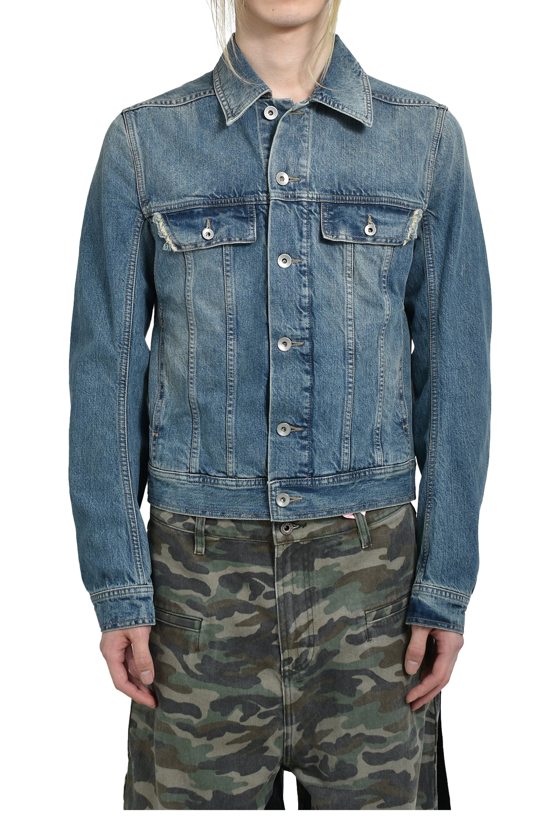 Rick Owens DRKSHDW TRUCKER / WASHED IND