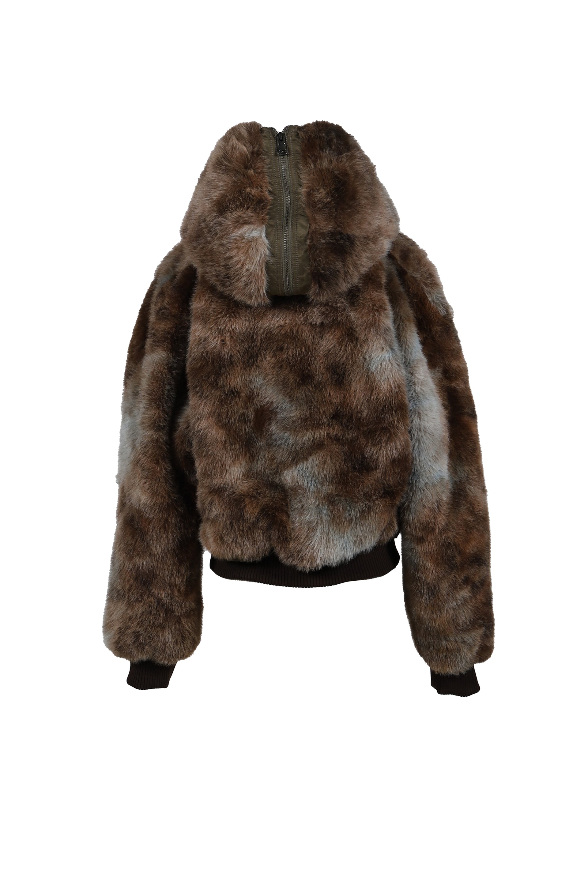 VANESSA FUR N2B JACKET / BRW
