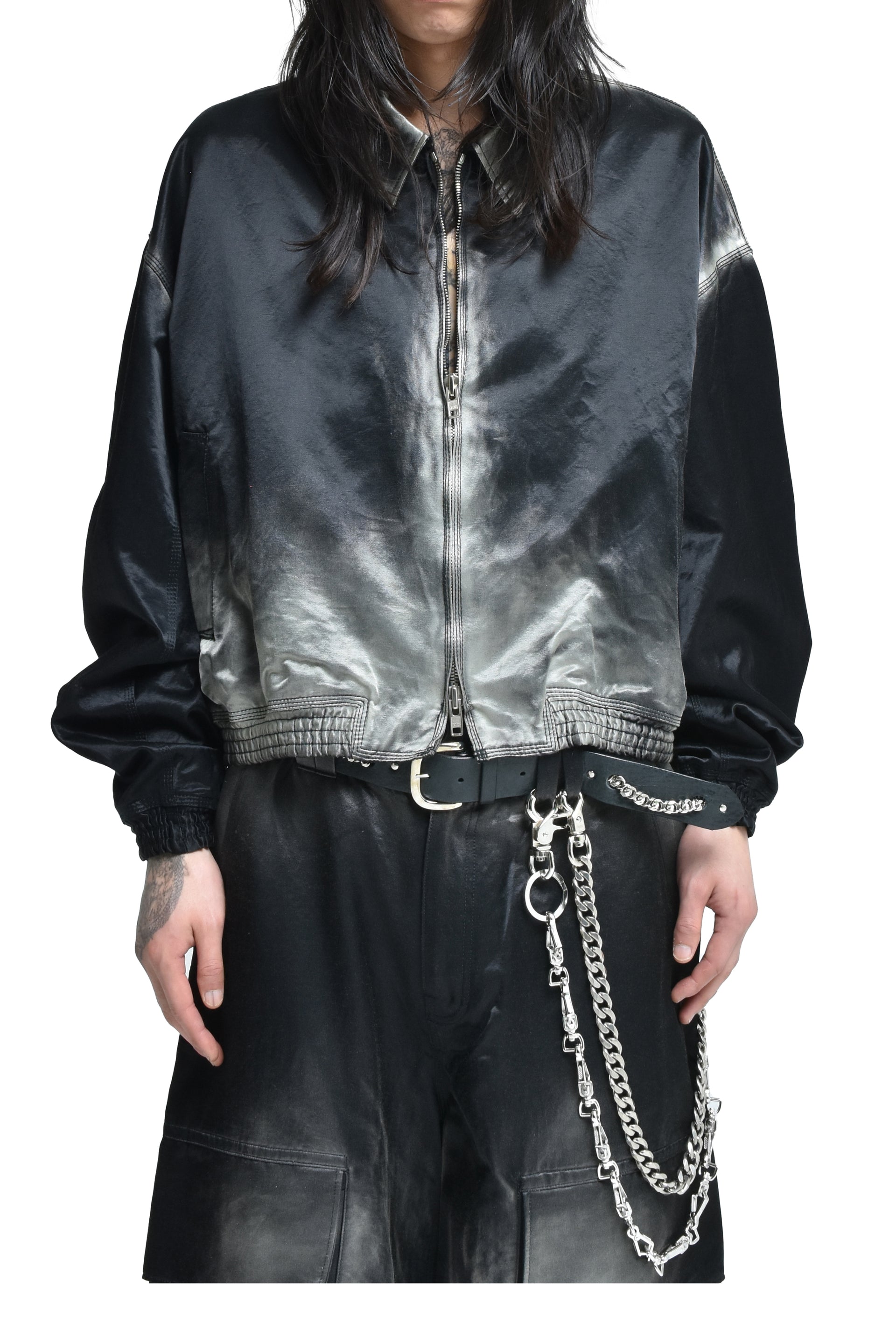 FADED WORKER JACKET / FADED BLK