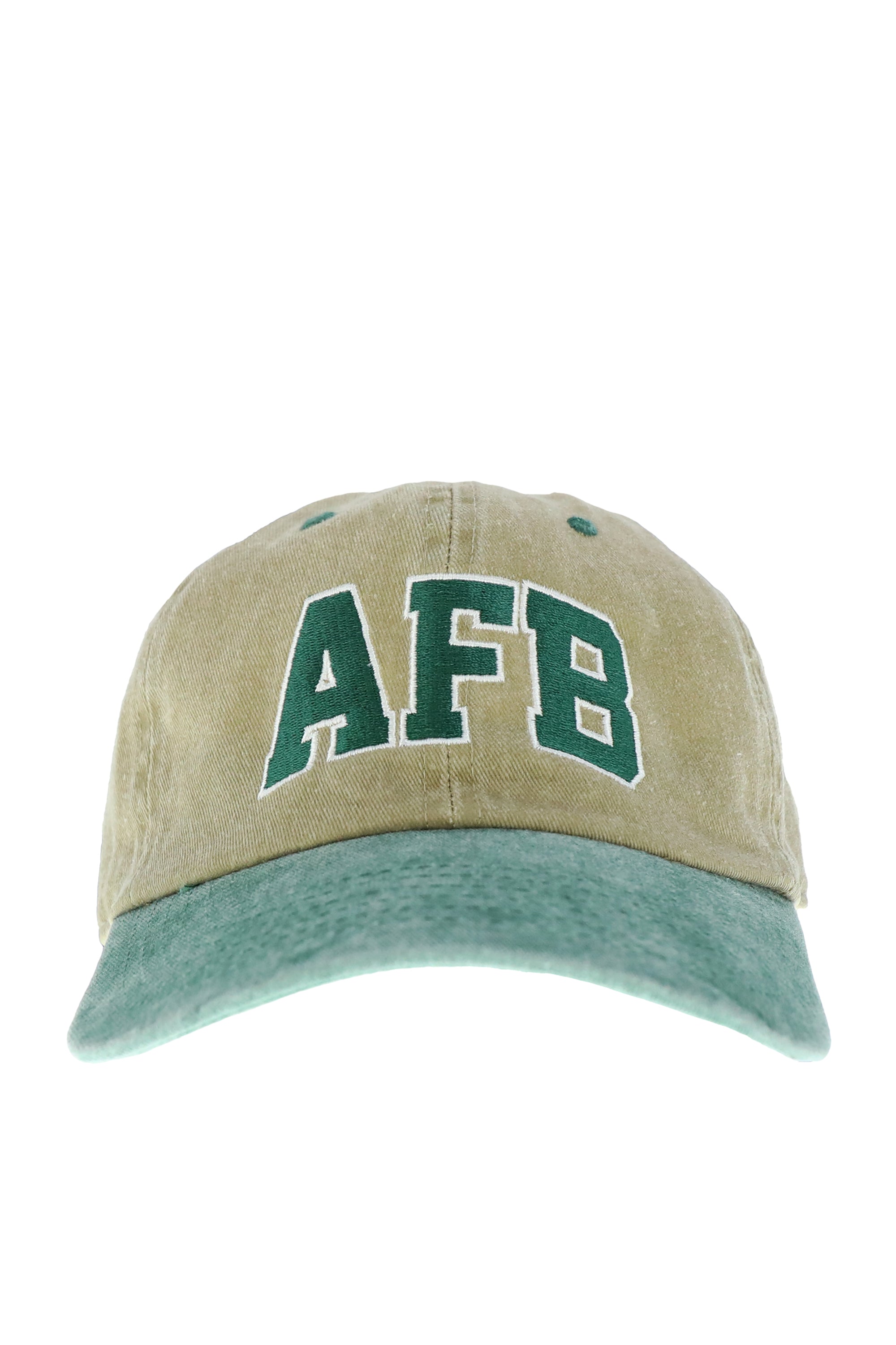 AFB SS23 CLASSIC LOGO CAP / BEI / GRN -NUBIAN