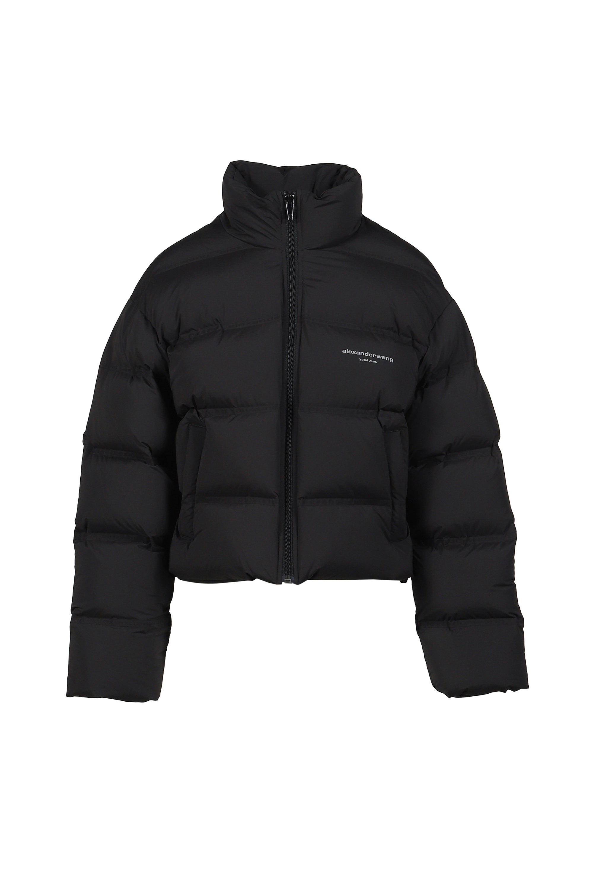 ALEXANDER WANG ブラックファーコート XS/S Entire Studios レディース ビッグフェイクファーコート の ブラック