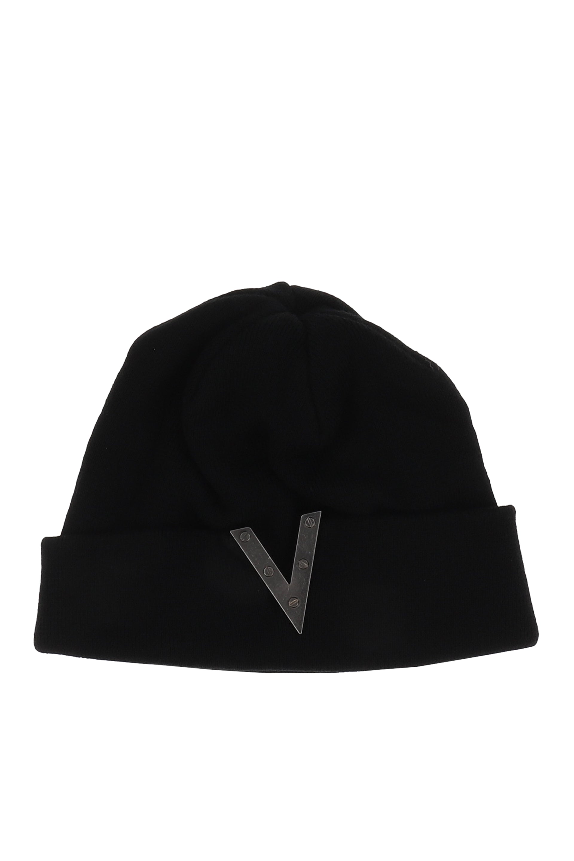 METAL CUT BEANIE / BLK