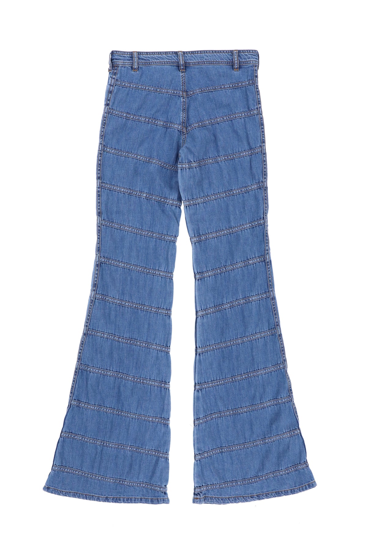 ERL RUCHED JEANS / BLU