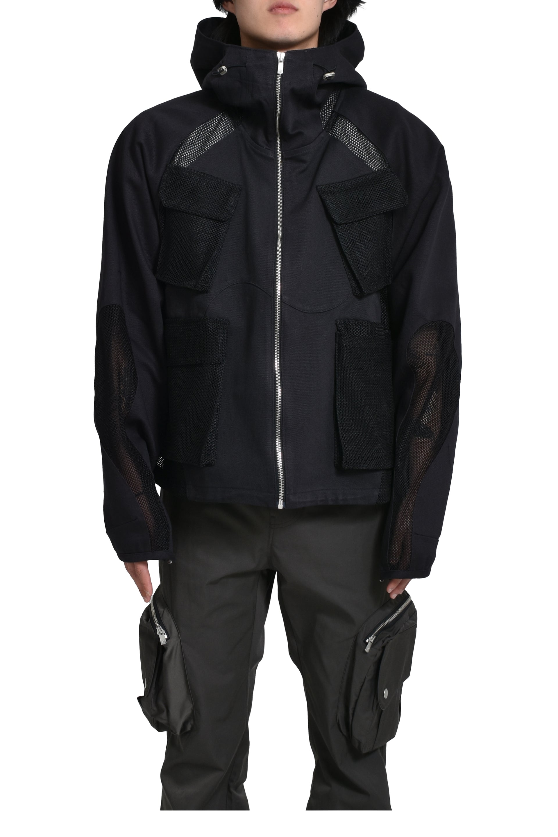 FFFPOSTALSERVICE AIRE MULTI MESH POCKET JACKET / BLK