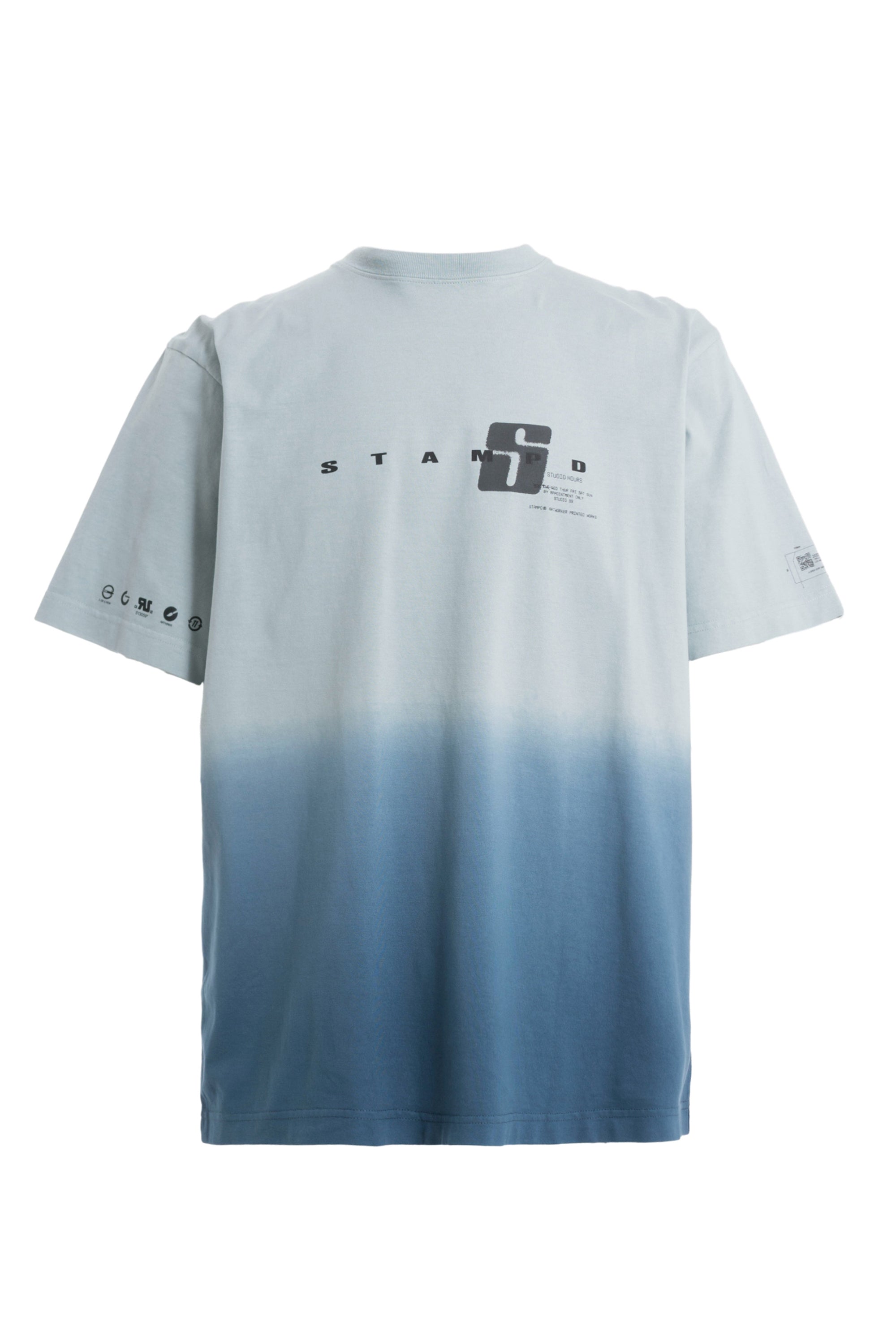 STAMPD FW23 GRADIENT TRANSIT RELAXED TEE / COOL GRADIENT -NUBIAN