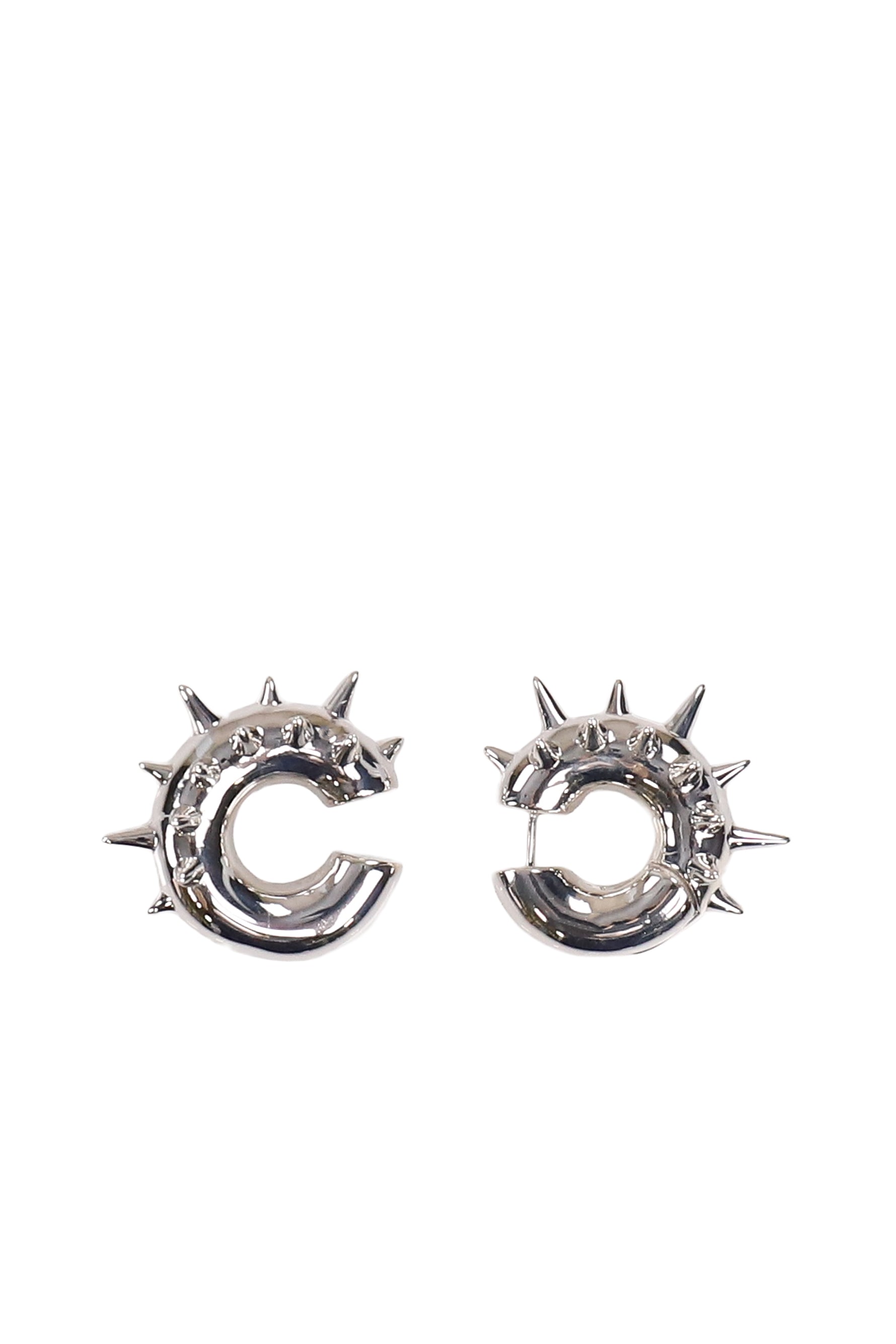 定価¥42,900アランクロセッティDOUGHNUT SPUR EARSET ALAN CROCETTI FW25 DOUGHNUT SPUR EAR SET SIL / SIL - NUBIAN