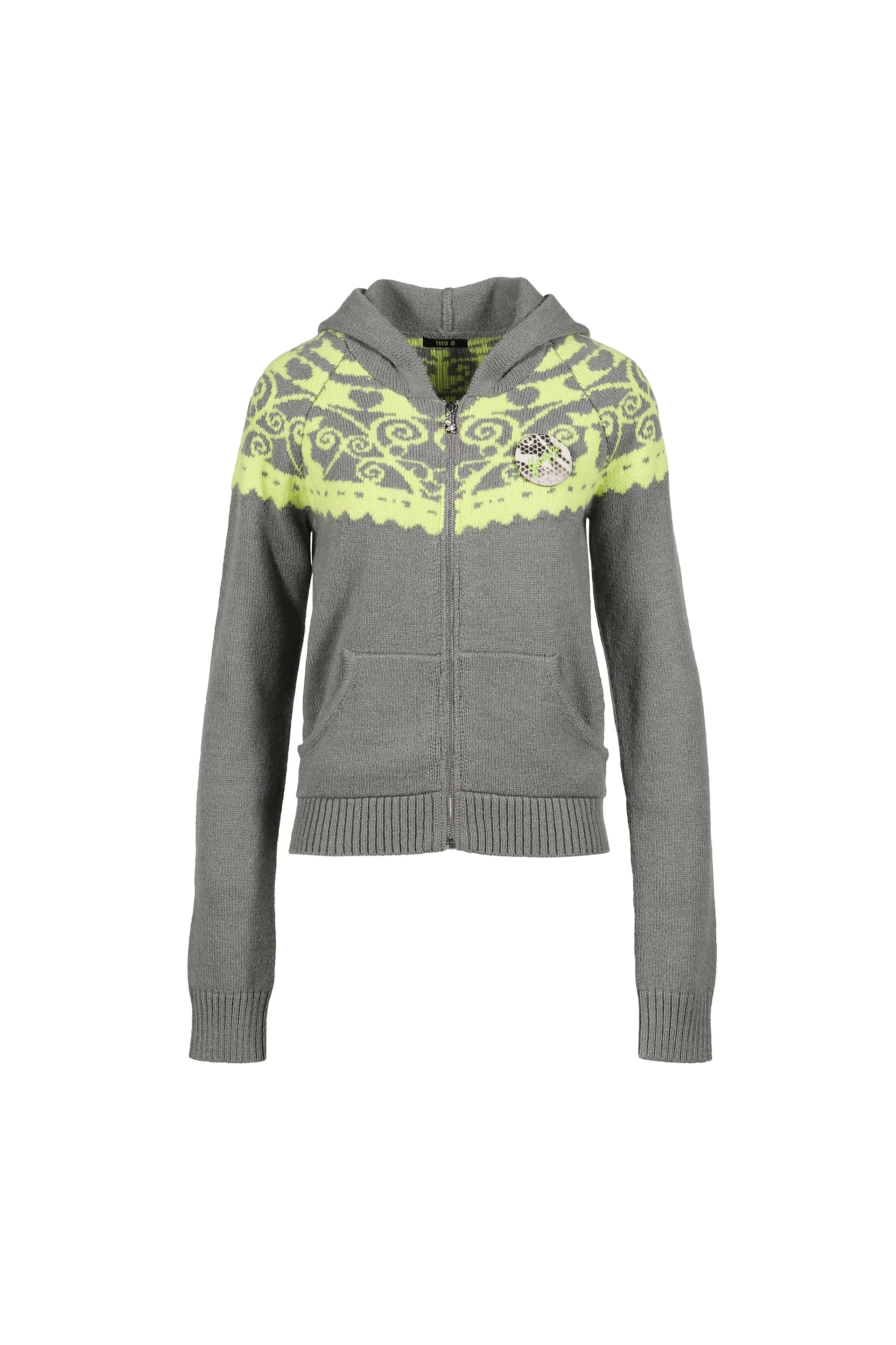 FAIR ISLE SWEATER / GRY
