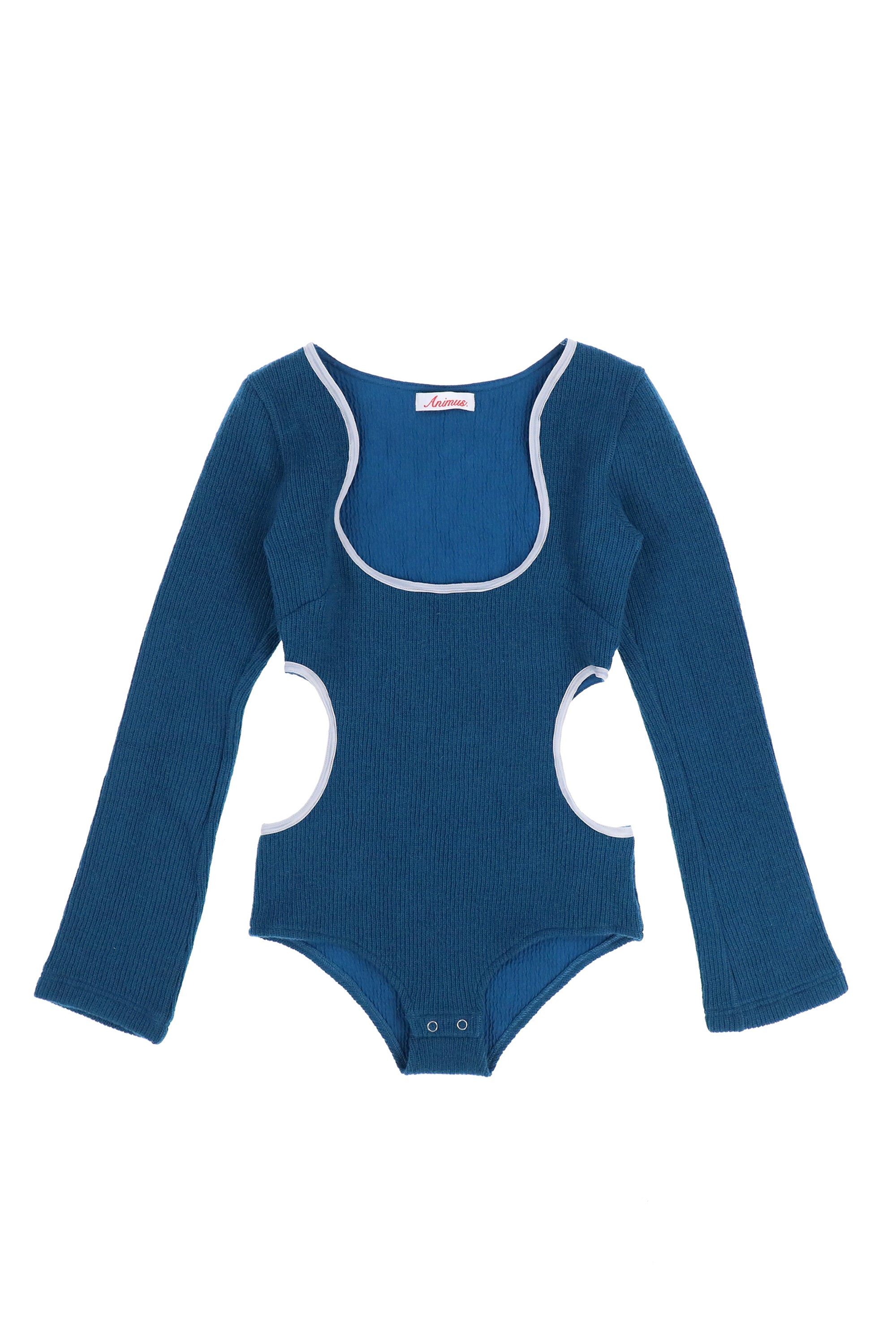 Animus. アニムス FW23 BODY SUITE BY KNITTING / L BLU -NUBIAN
