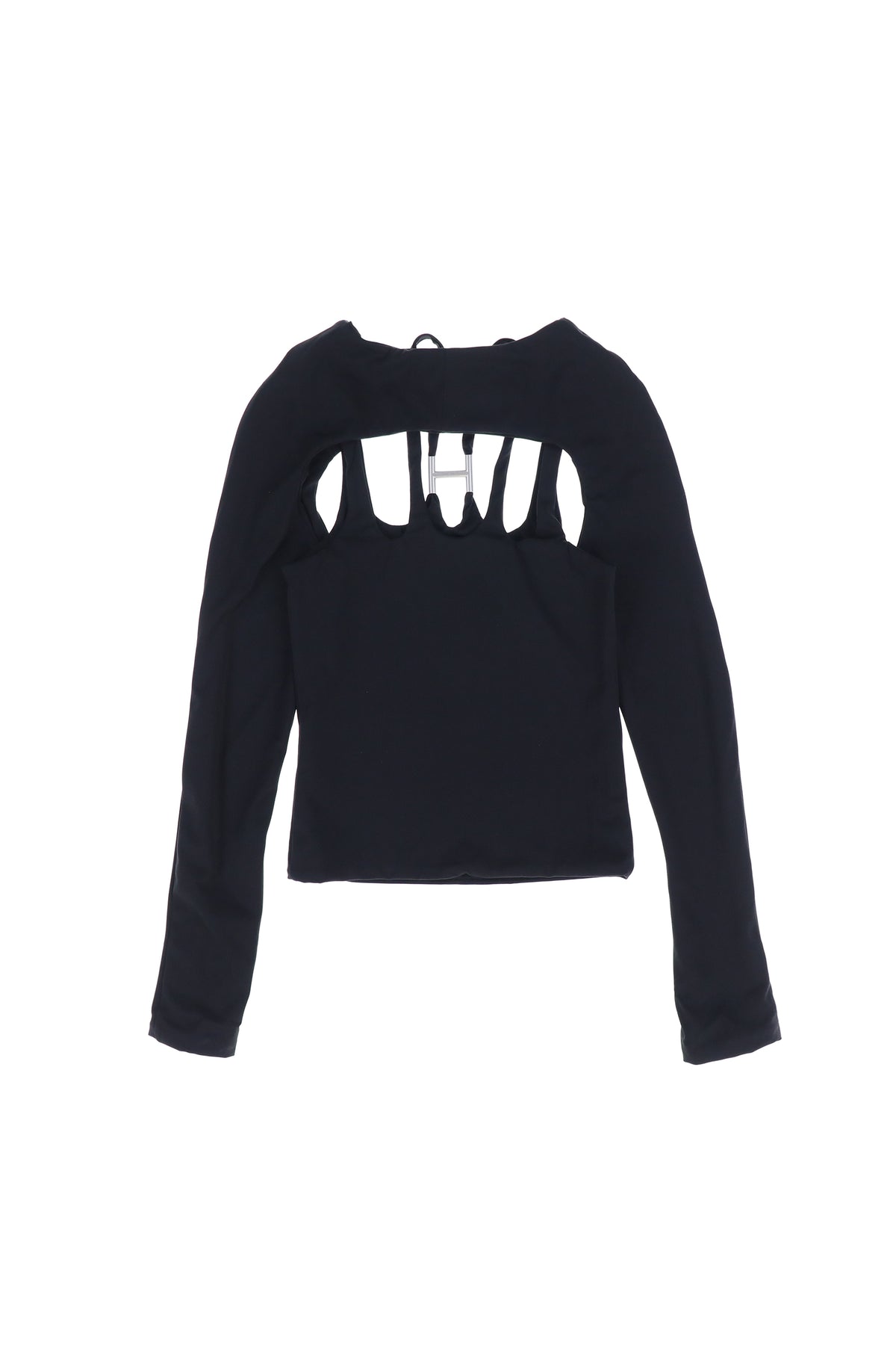 FORGED LONG SLEEVE TOP / BLK
