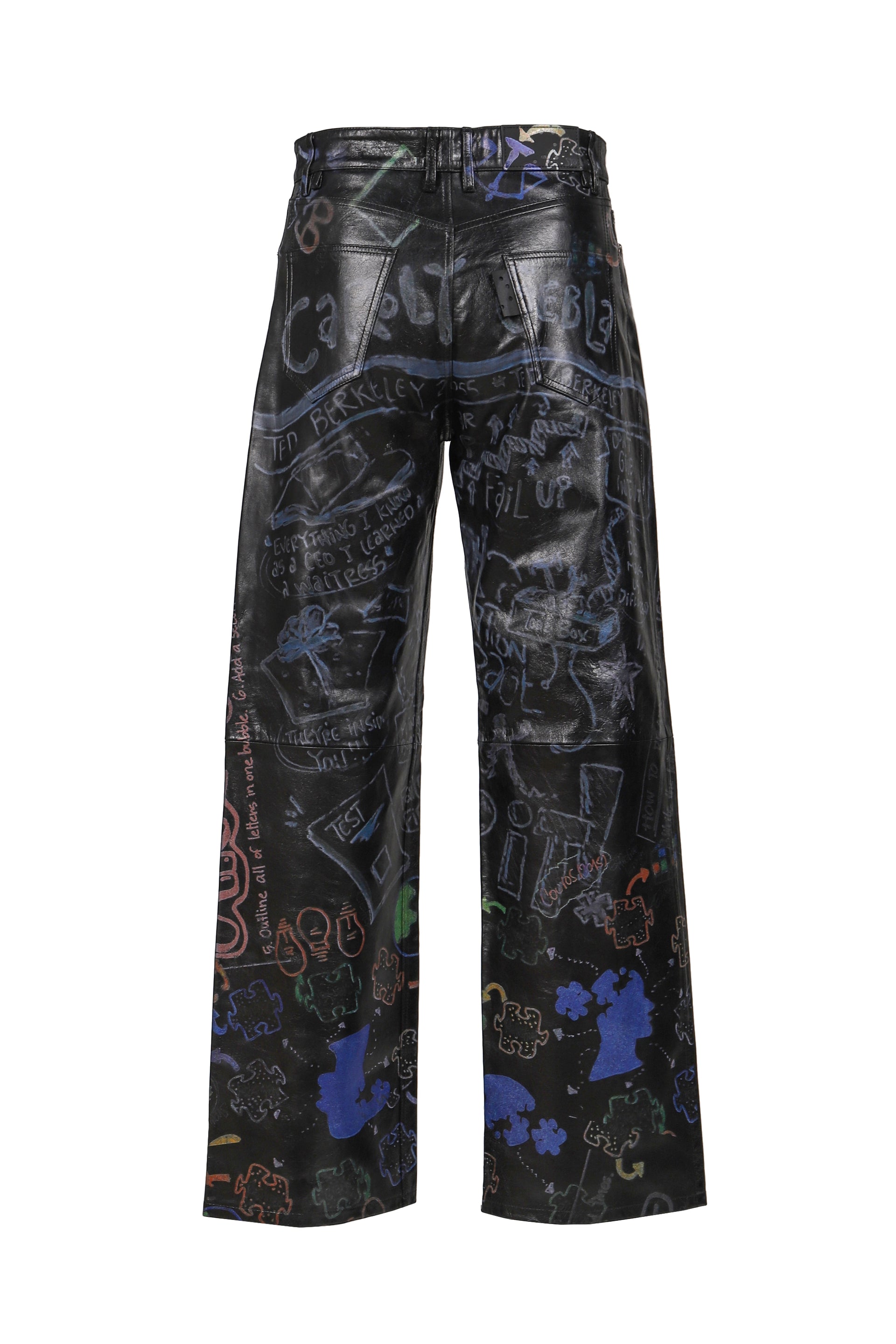 STRAIGHT BAGGY / BLK PRINT