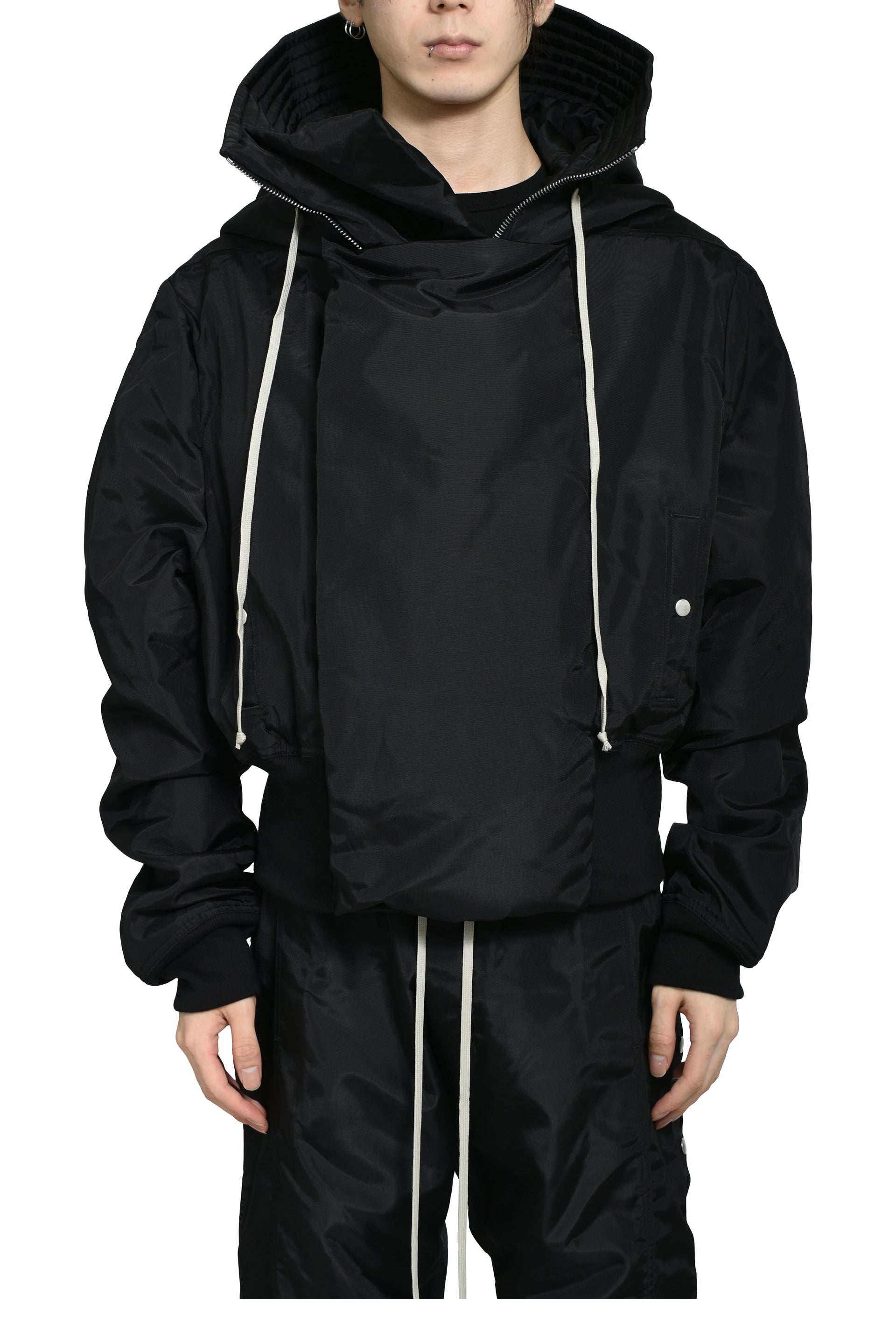 CROPPED ALICE PARKA / BLK