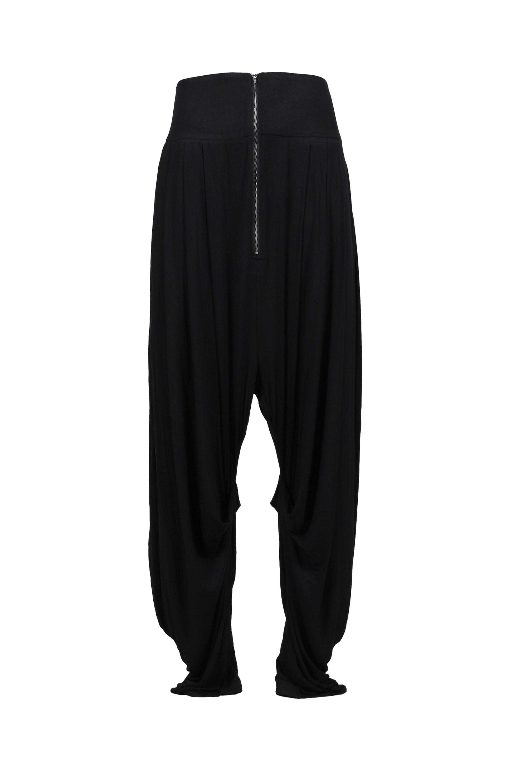 Izzy Du BIG DRAPE PANTS / BLK