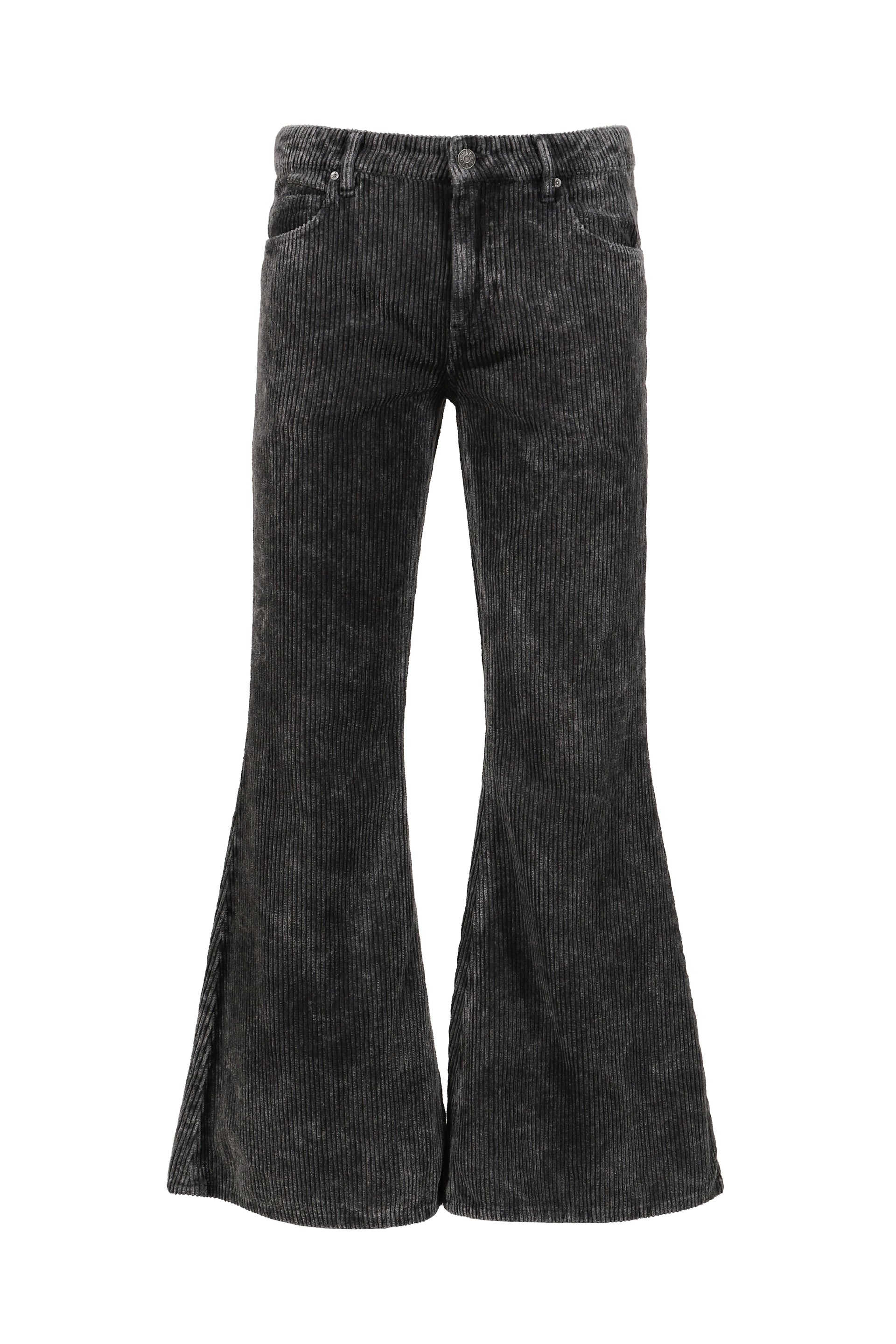 CORDUROY FLARE PANT / BLK