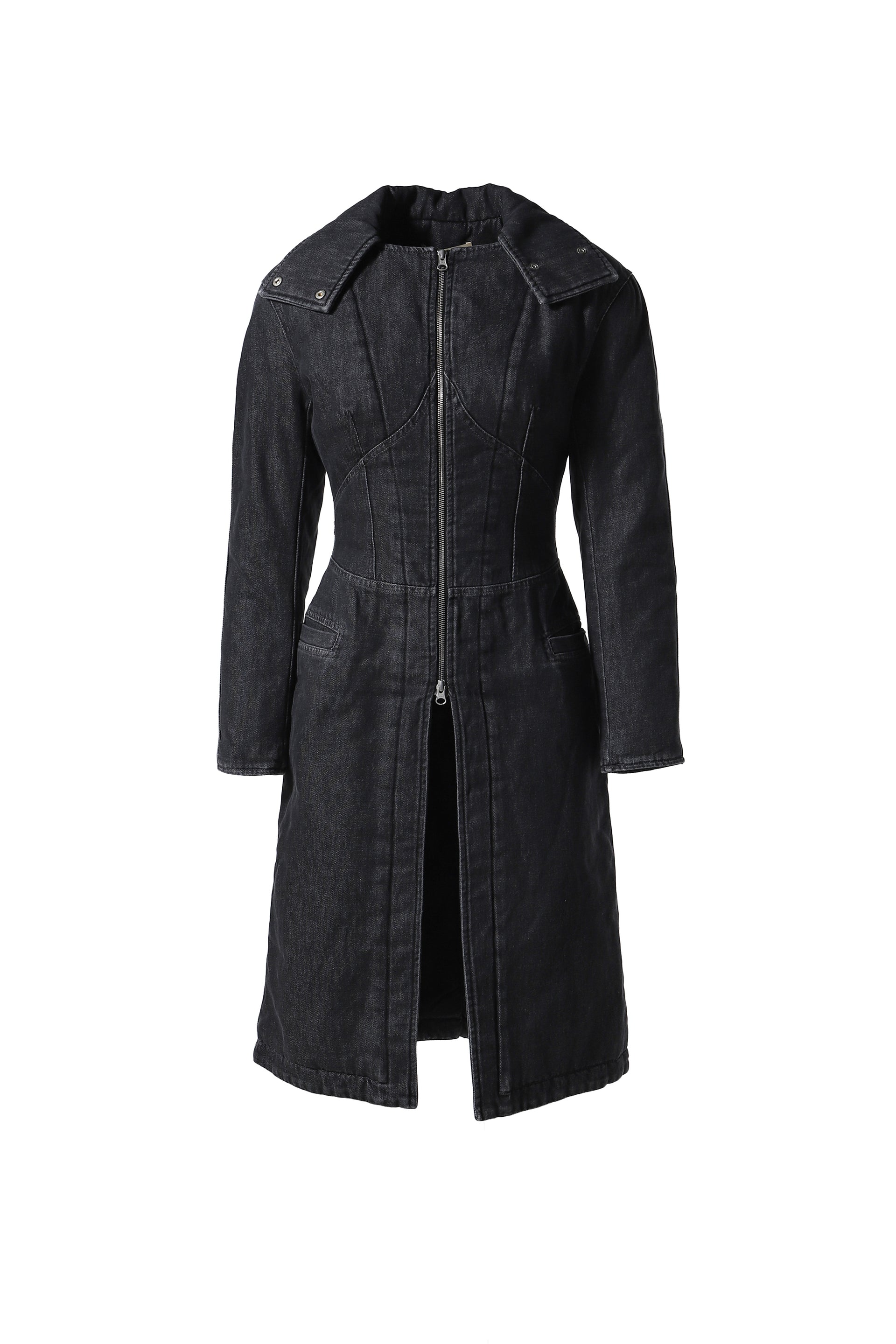 KNWLS ALICE COAT / WASHED BLACK