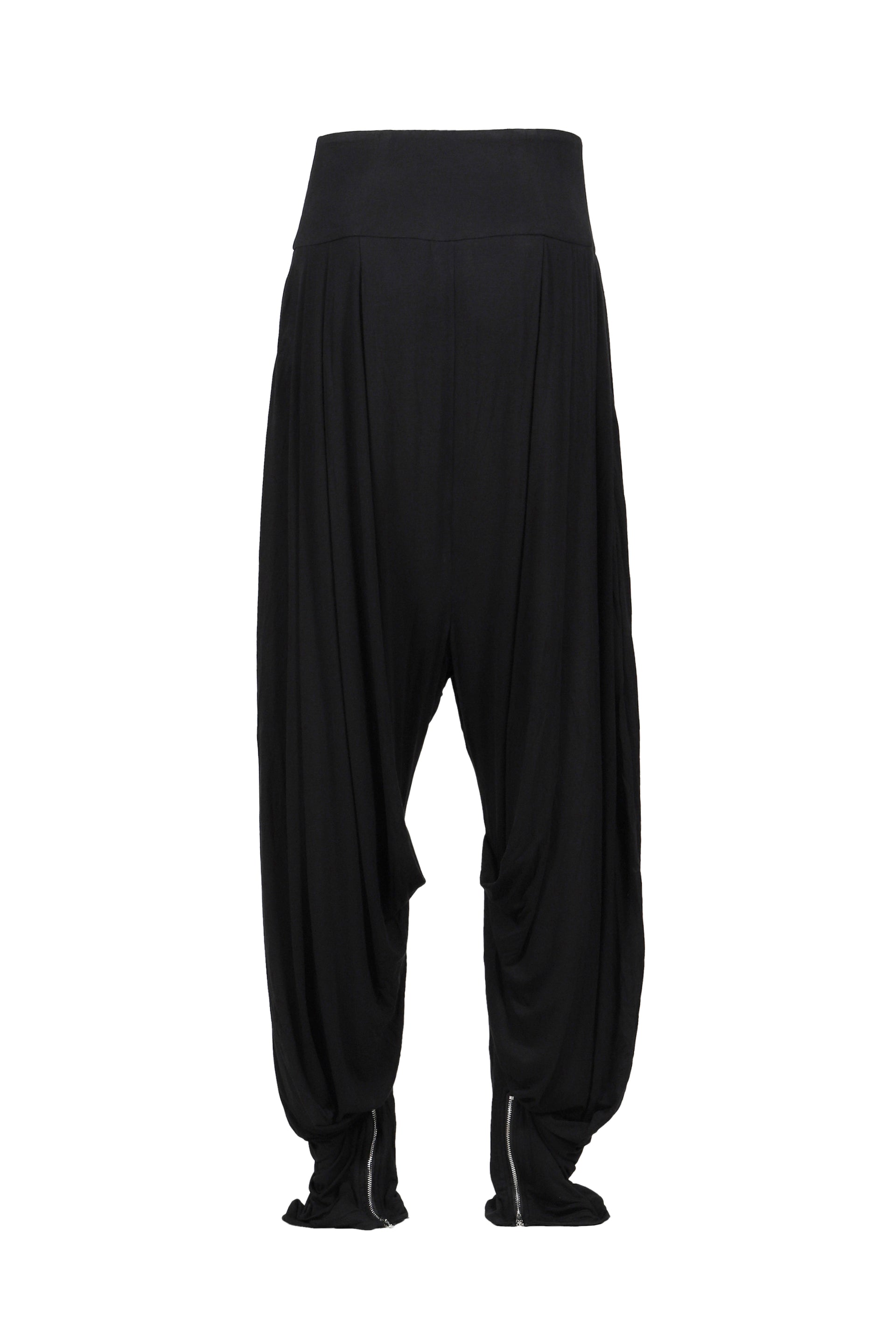 Izzy Du BIG DRAPE PANTS / BLK