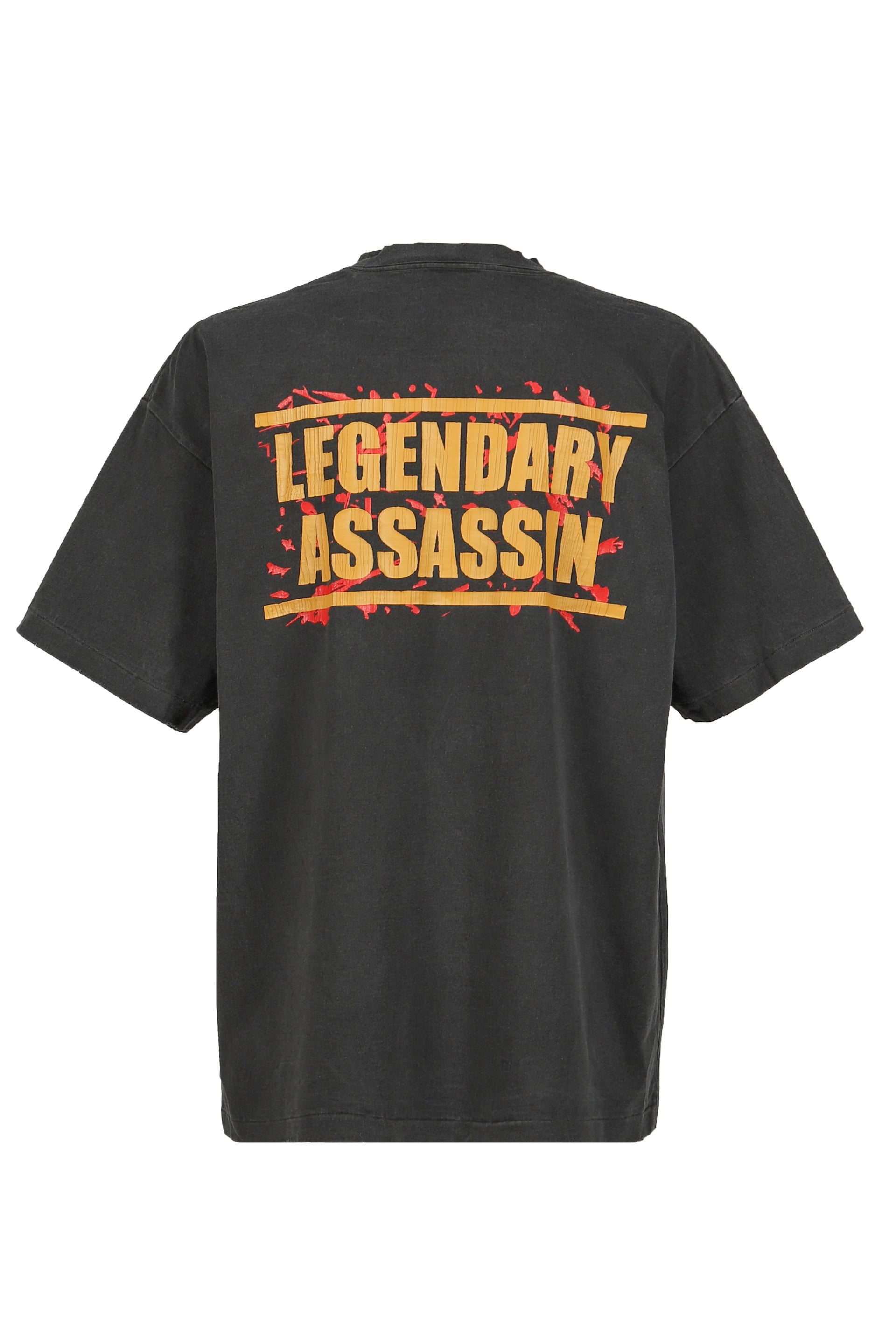 S/S T-SHIRT (SAKAMOTO) / BLK