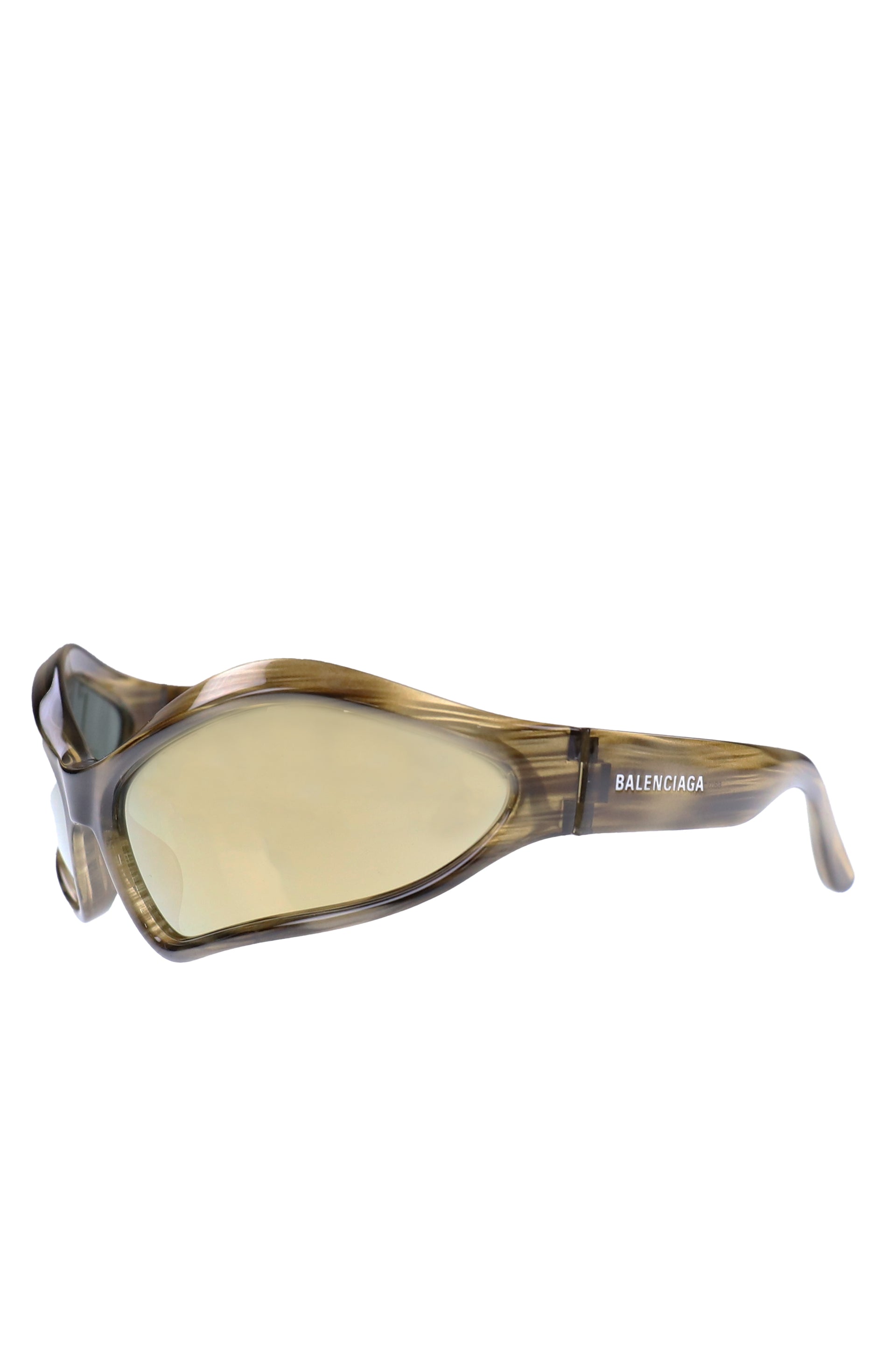 BALENCIAGA FENNEC OVAL / CLEAR KHA