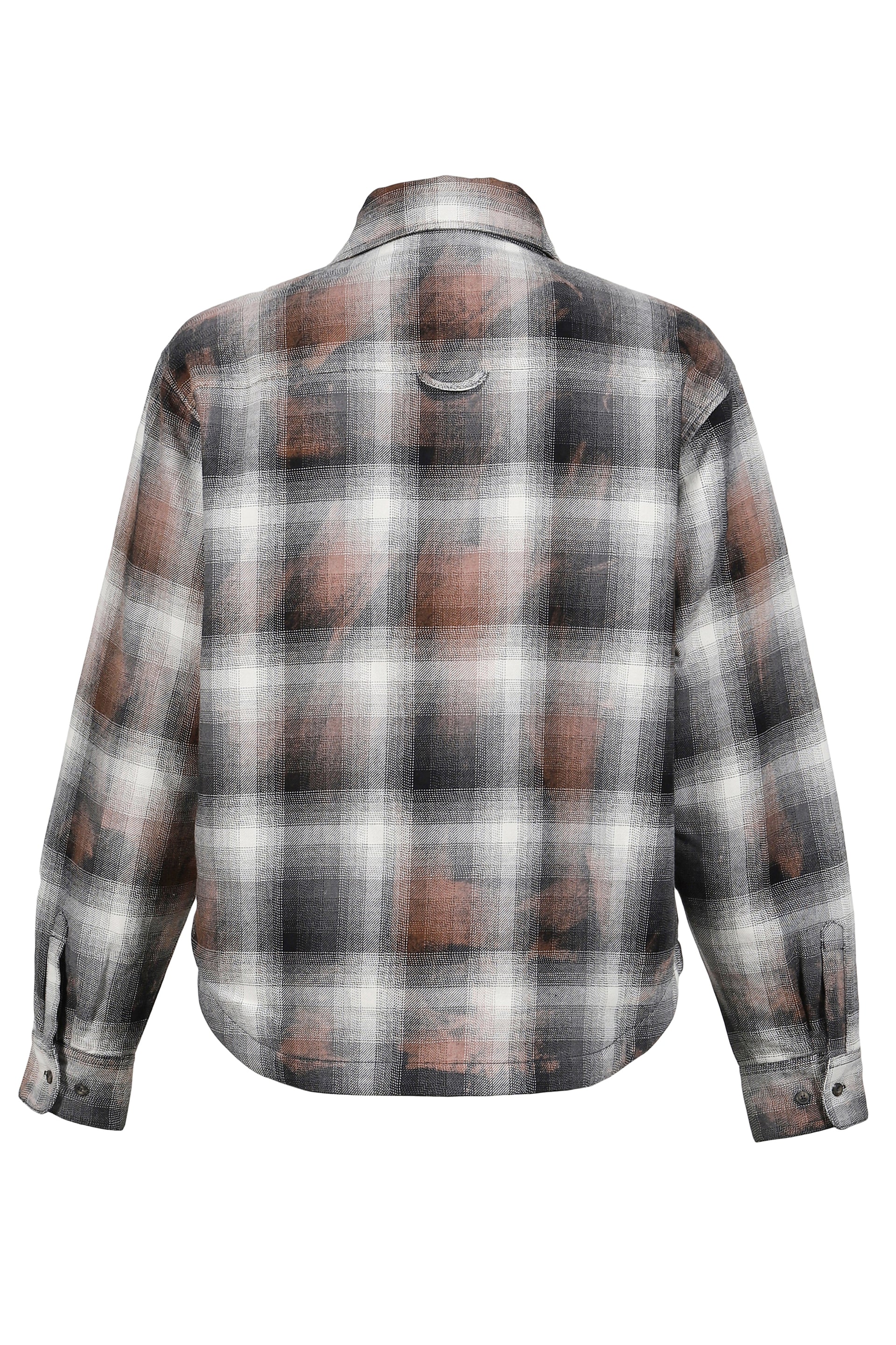 QUILTED FLANNEL JACKET / PLAID