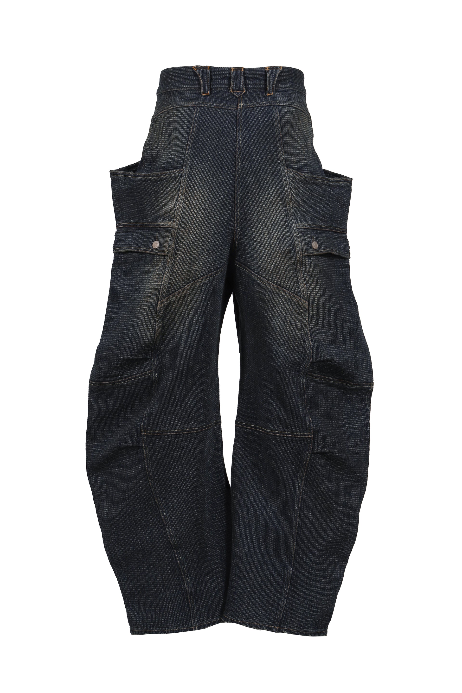 SASHIKO BANANA CUTTING PANTS .14 / IND