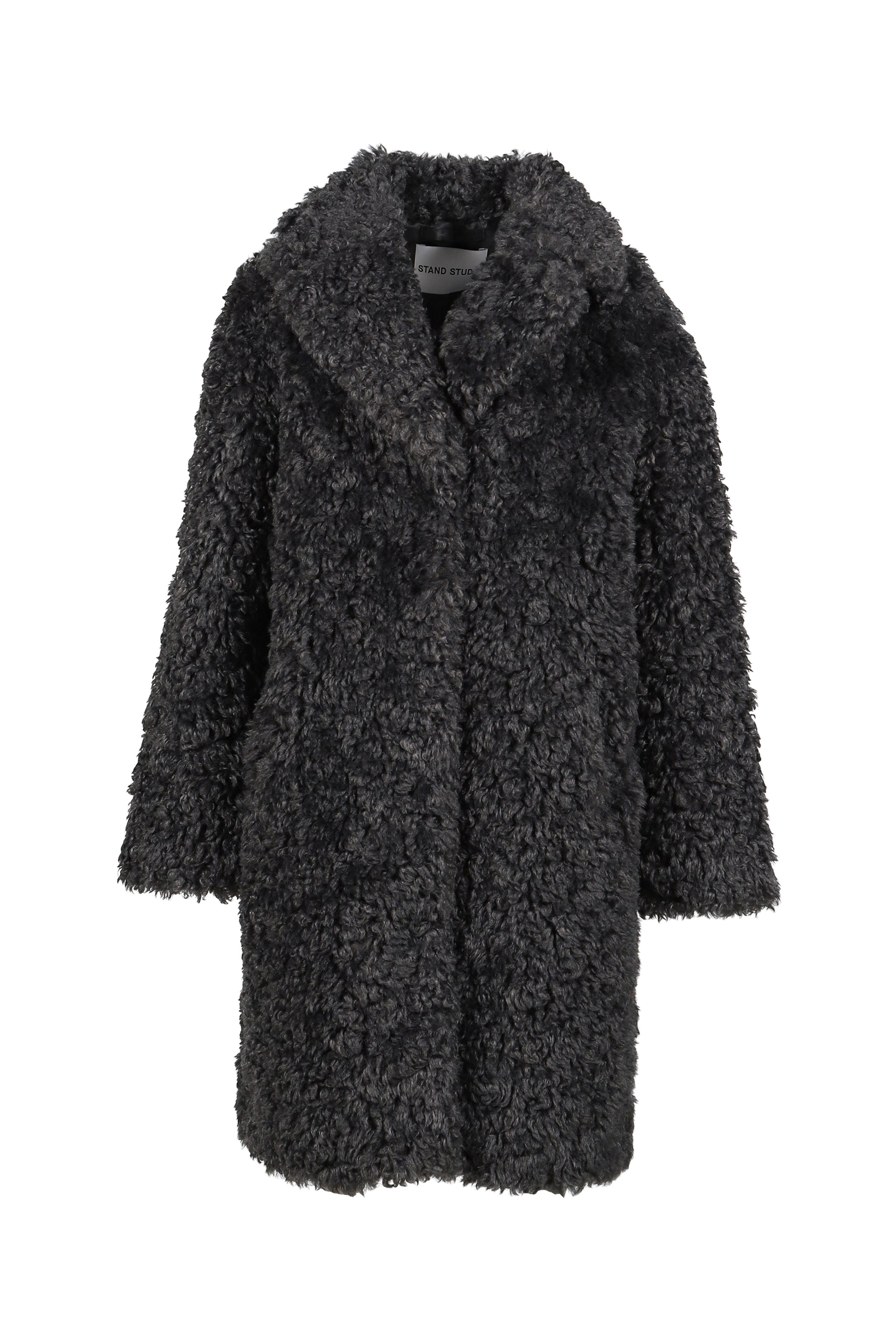CAMILLE COCOON COAT / SMOKE GRY