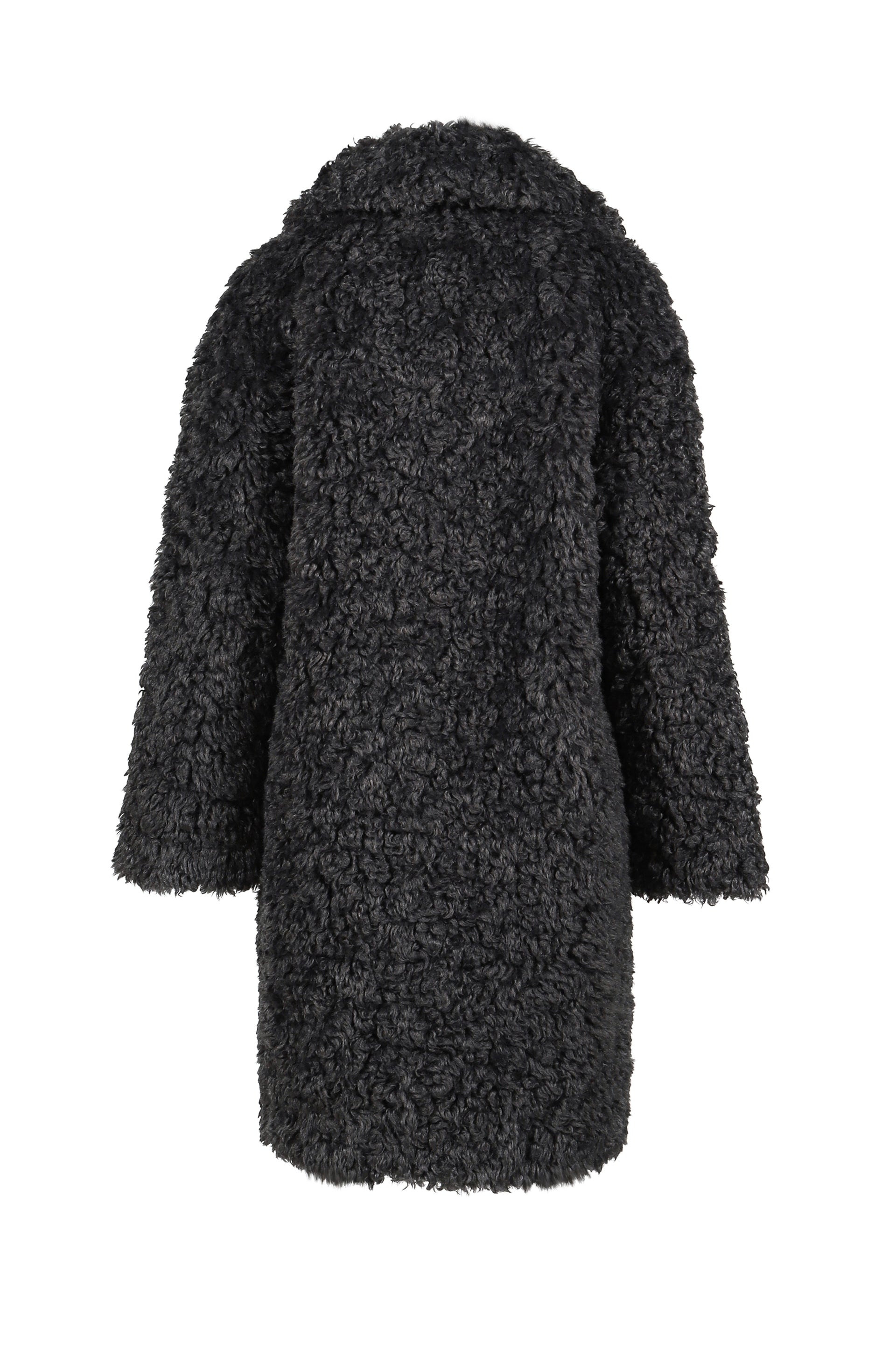 CAMILLE COCOON COAT / SMOKE GRY