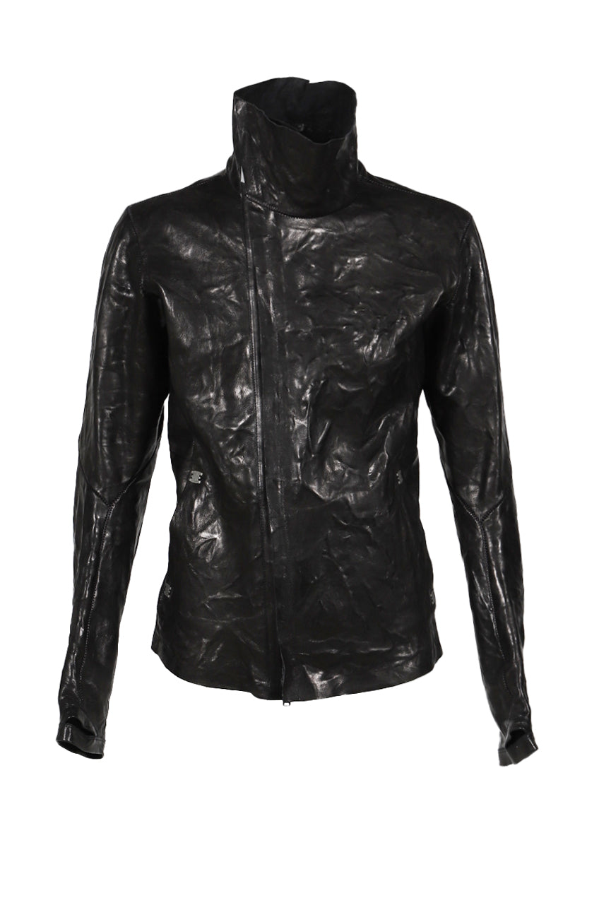 Isaac Sellam IMPARABLE HIGH NECK ASYMETRIC JACKET / NOIR