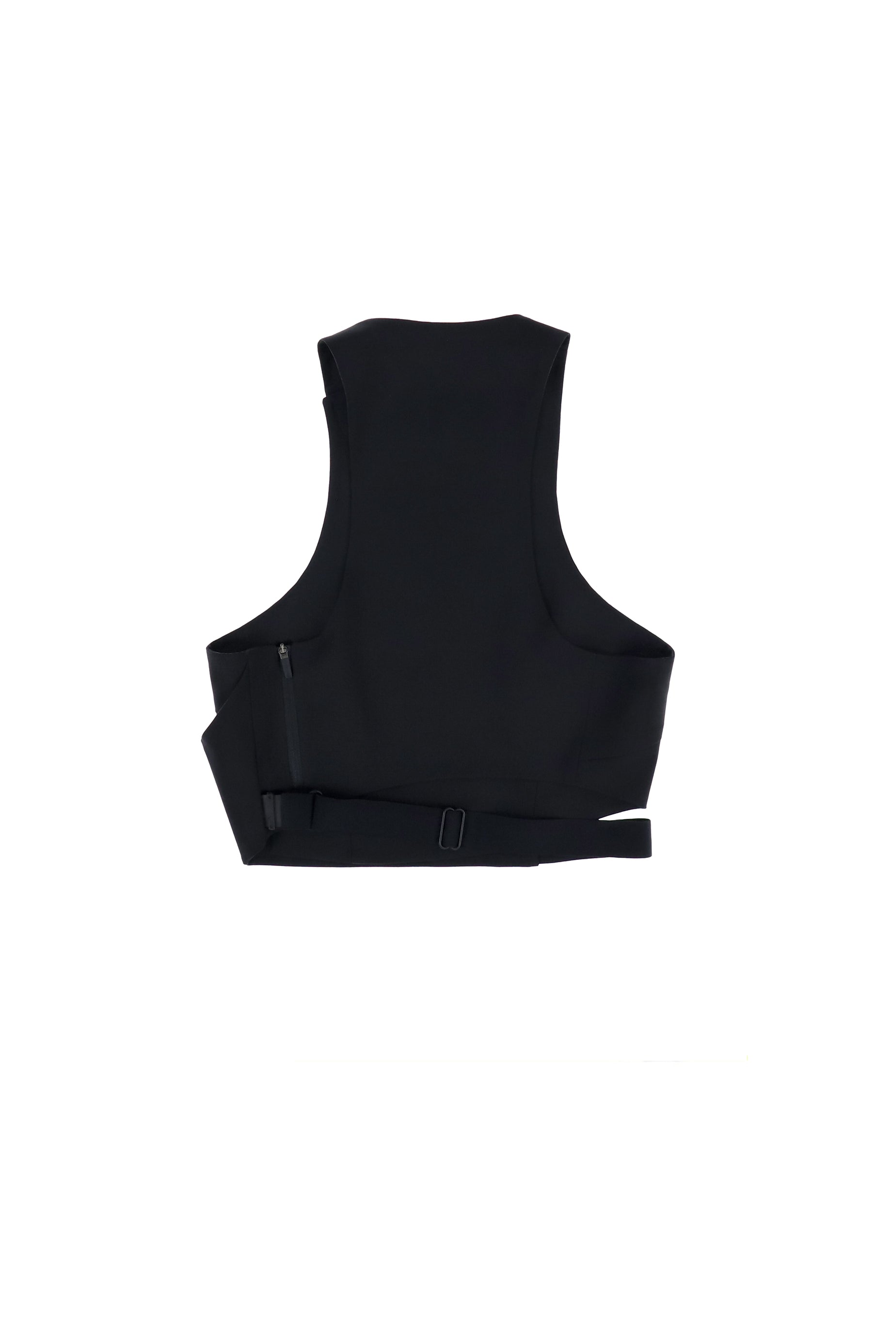 Hyein Seo CINCHED HALTER TOP / BLK