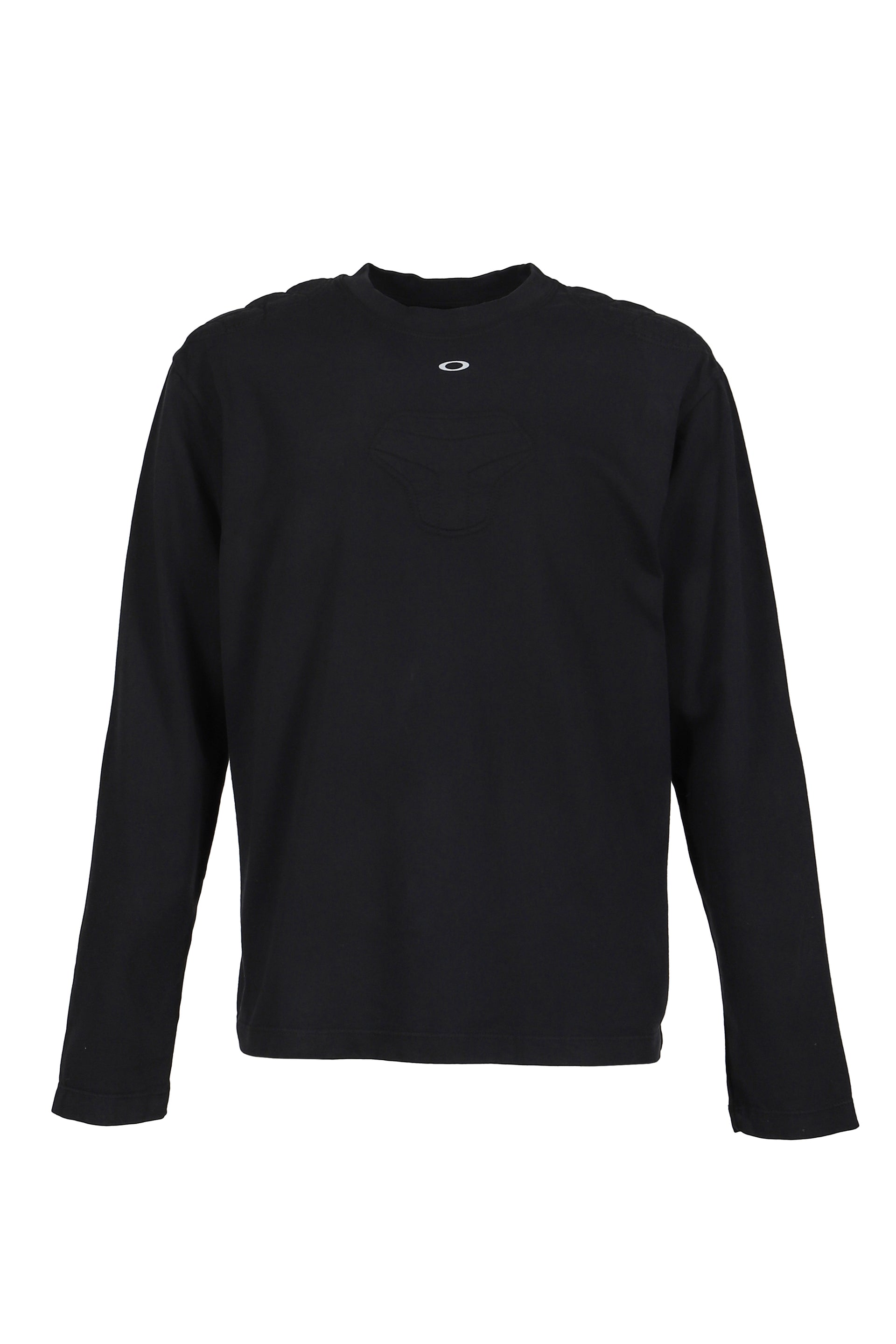 PADDED LONG SLEEVE T-SHIRT / BLK