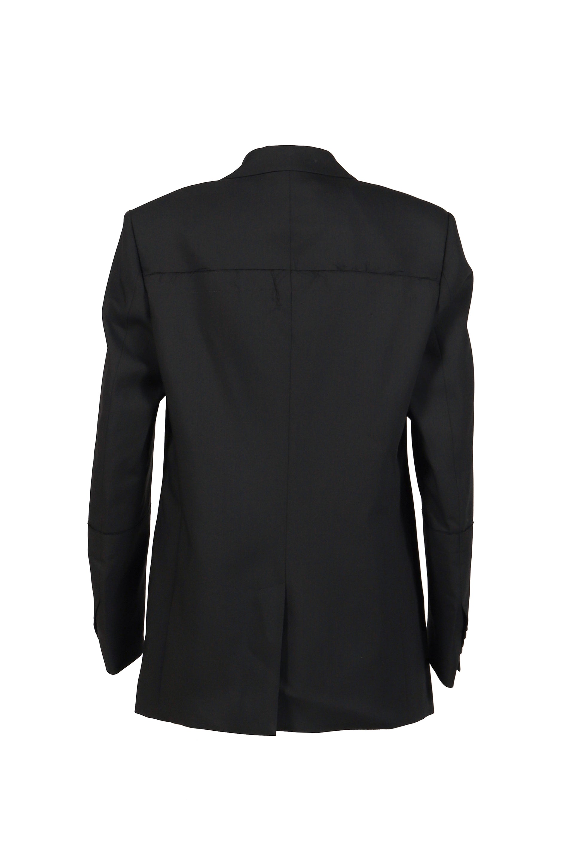 SINGLE BREASTED JACKET / BLK