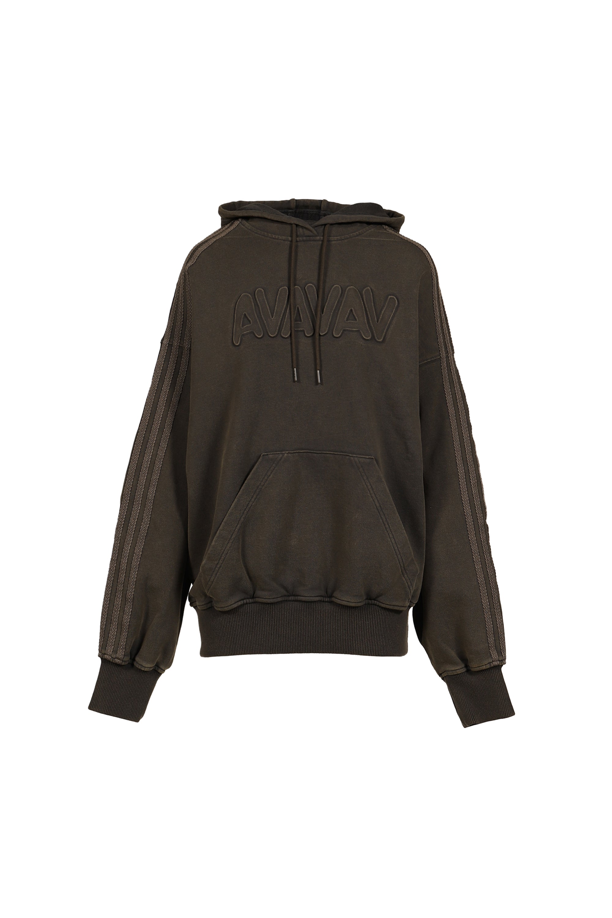 AVAVAV グレー パーカー　2025 adidas X AVAVAV アディダスコラボ SS26 AVAVAV SHOULDERLESS HOODIE