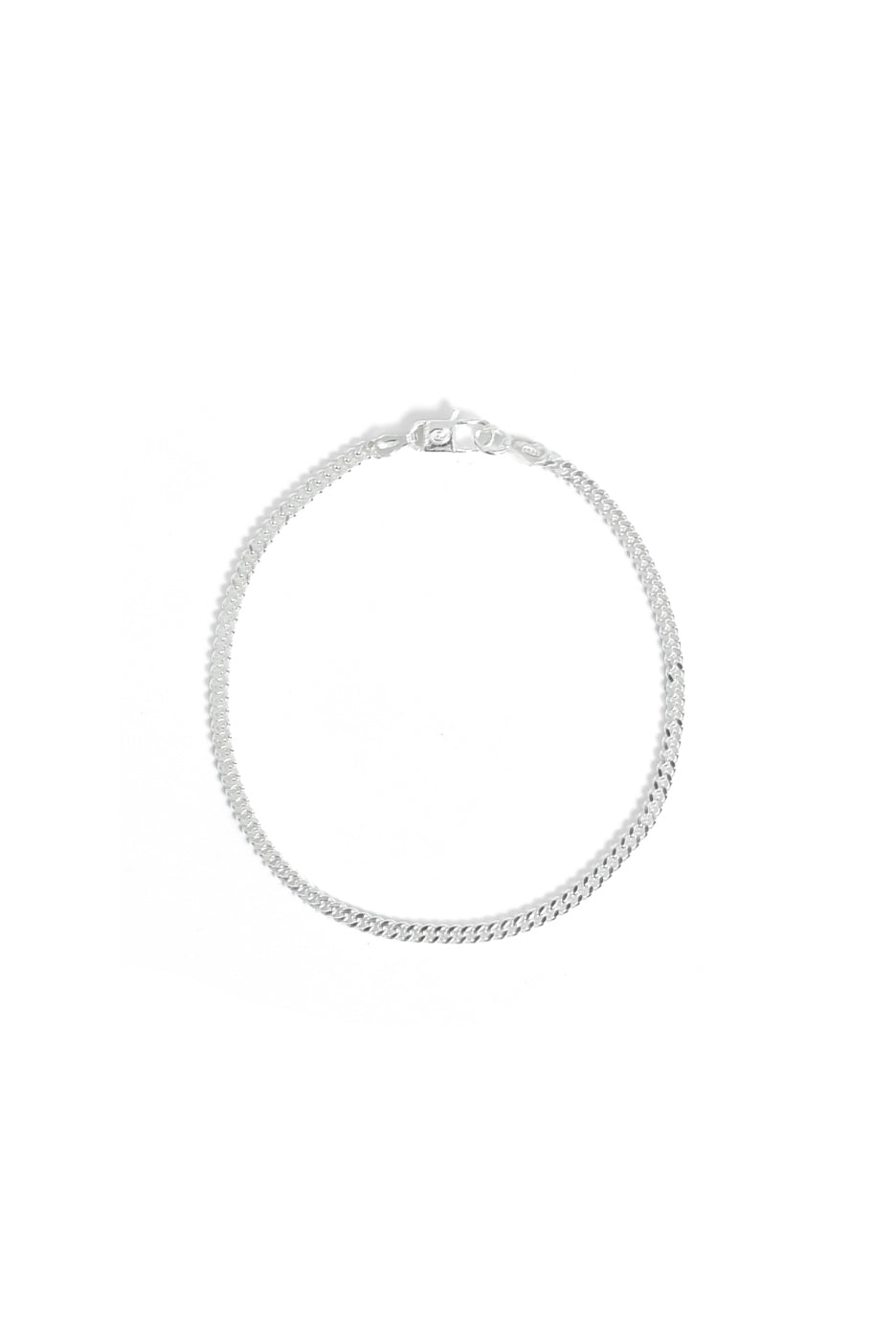 HATTON LABS CLASSIC CUBAN BRACELET S / SIL