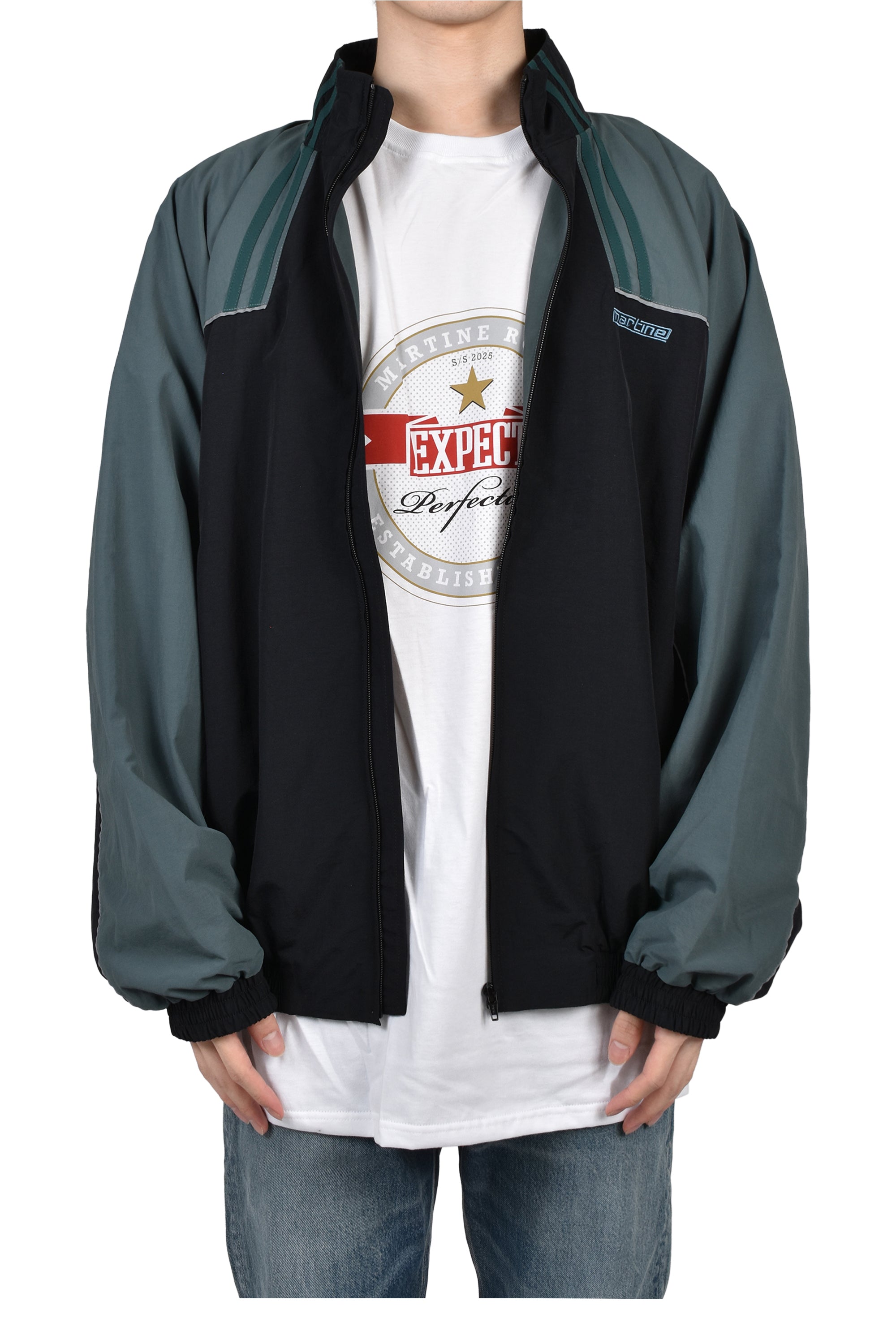 Martine Rose マーティン ローズ SS26 T-LINING TRACK JACKET / BLK