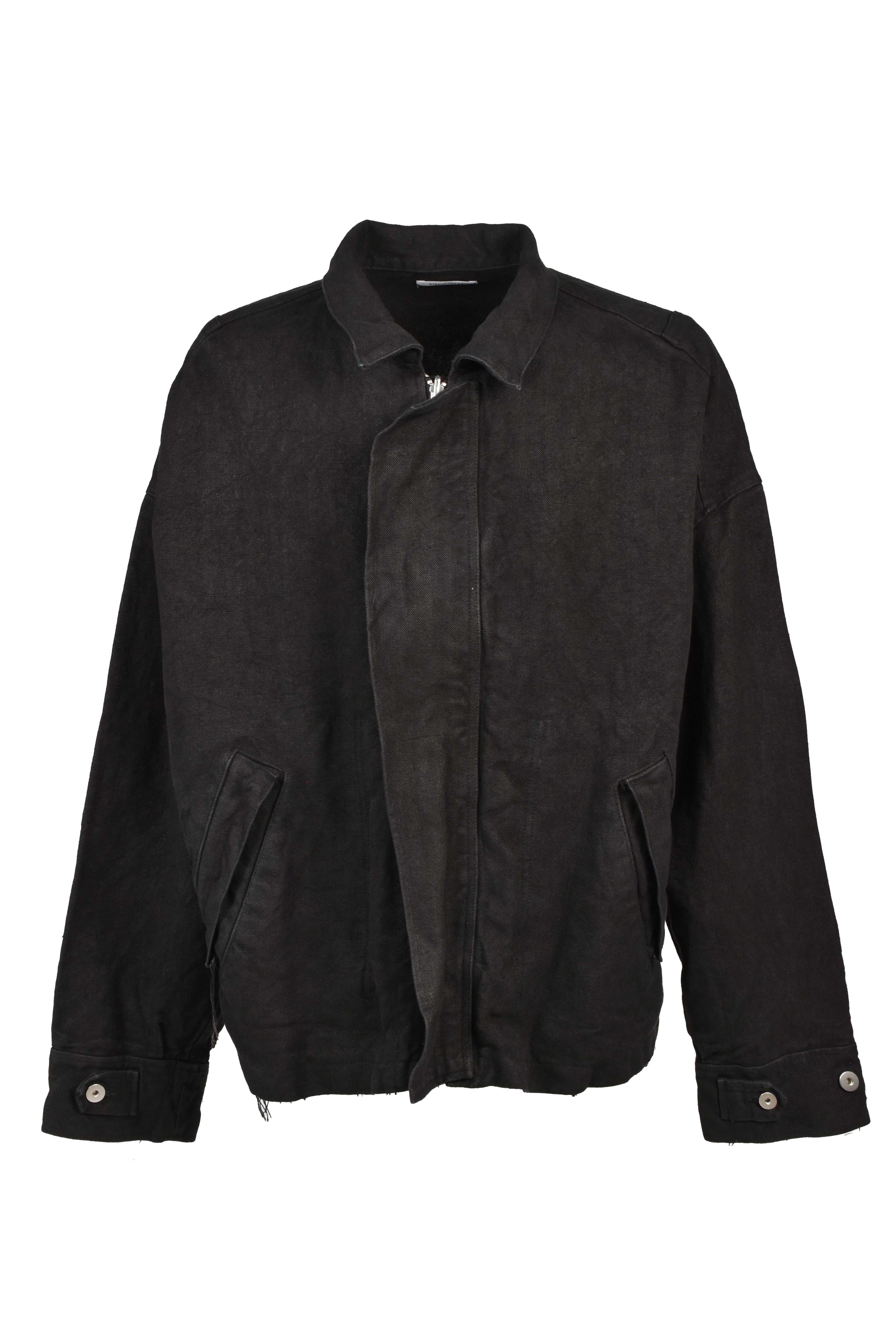 BIBLIOTHERK ビブリオテーク SS26 REVERSIBLE JACKET / BLK - NUBIAN