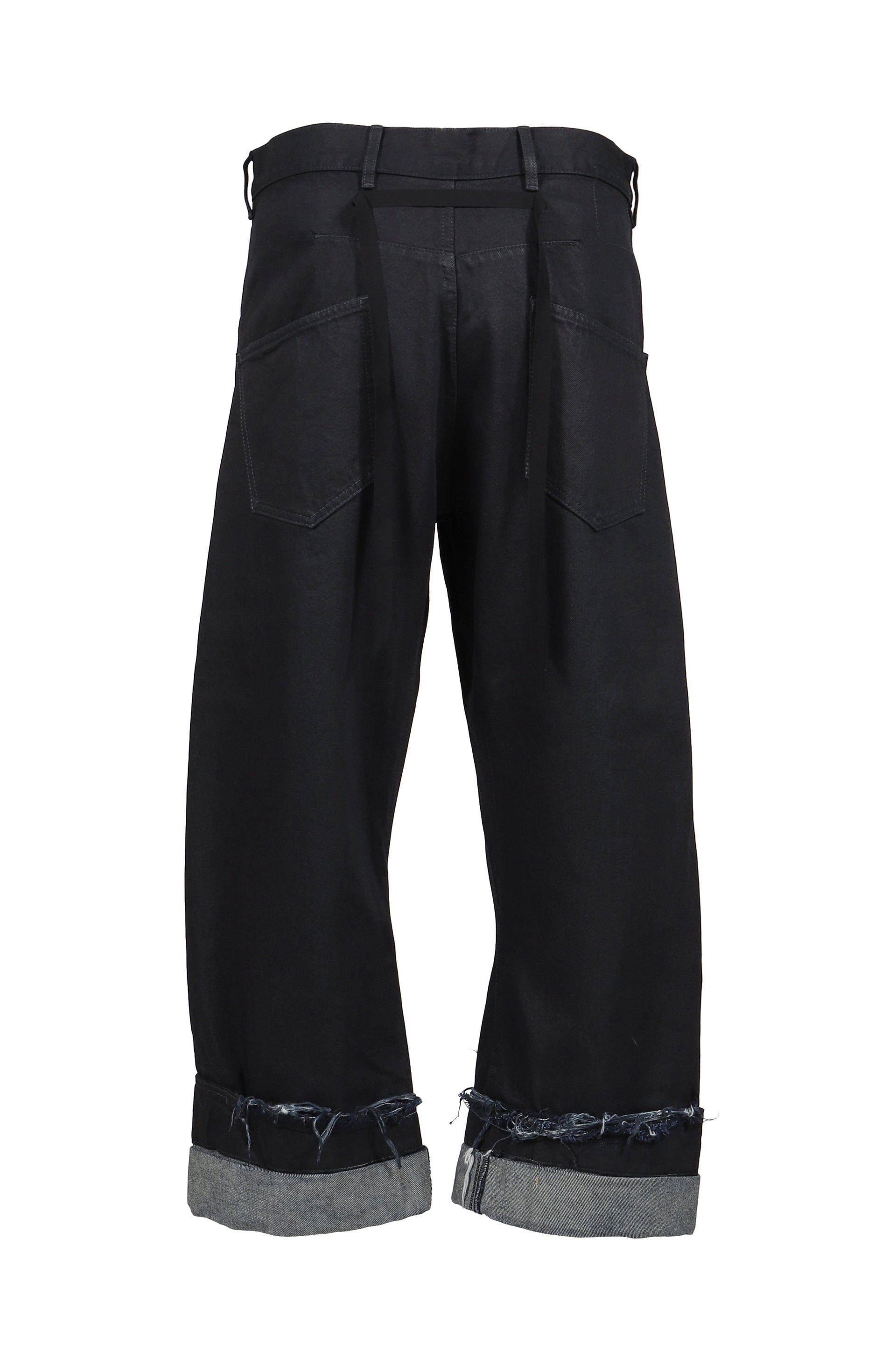 OVERSIZED DENIM TROUSERS / IND/COAT