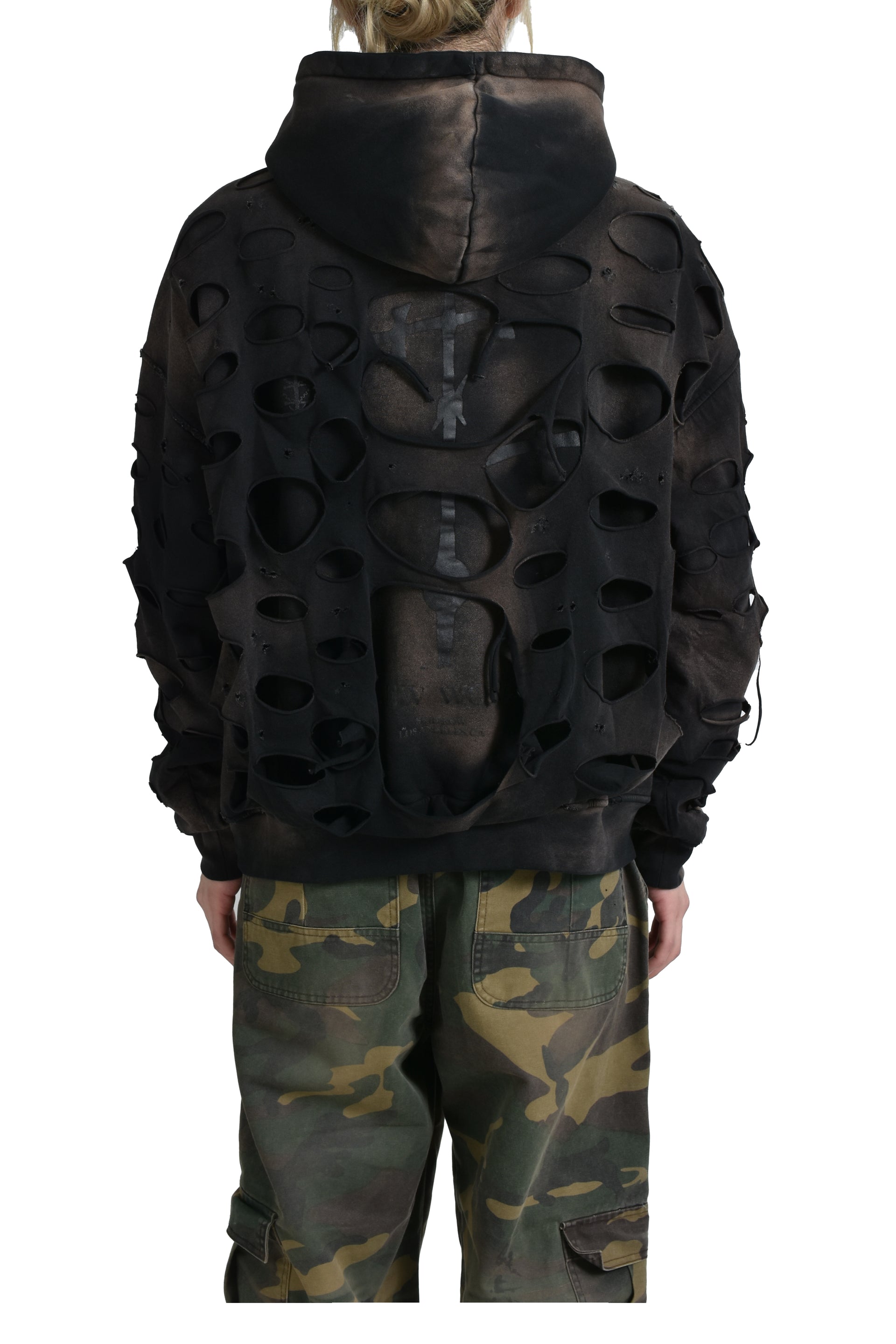 ALEXANDER DIGENOVA A NEW WORLD HOODIE / VINTAGE BLK