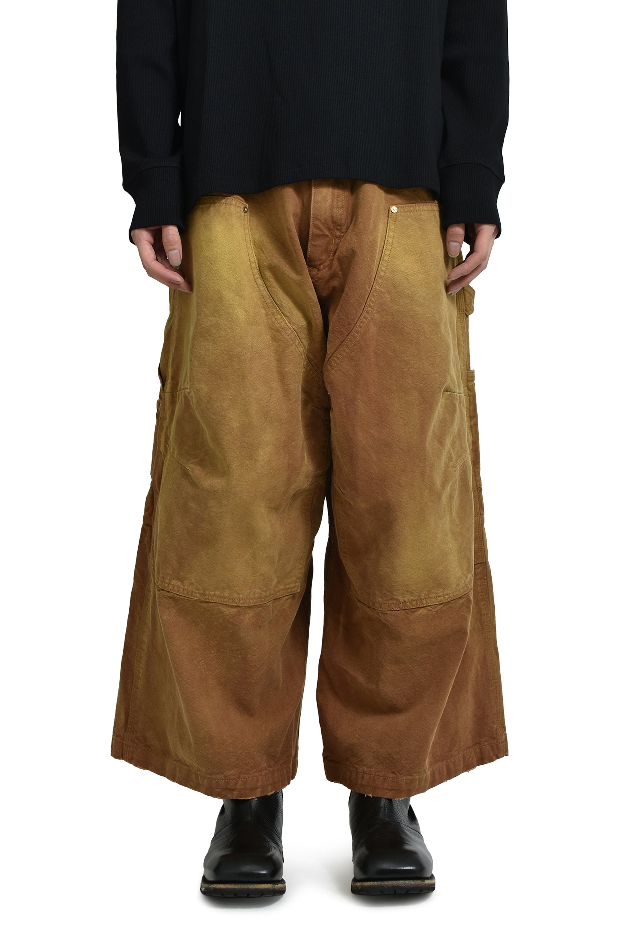 WILLY CHAVARRIA SS25 STOCKTON DOUBLE KNEE PANT / TRIGO - NUBIAN