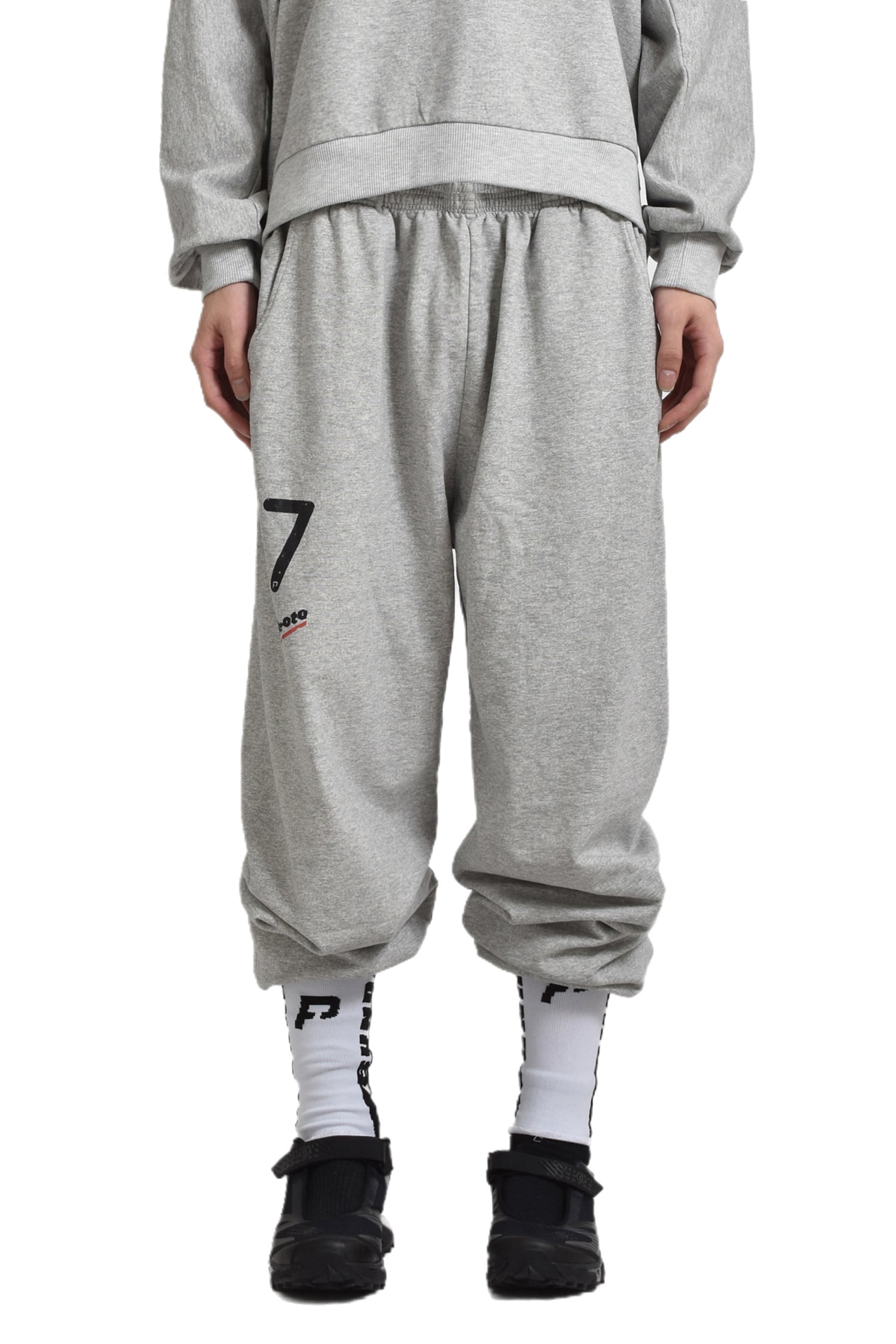 PROTOtypes プロトタイプス FW24 STIRRUP SWEATPANTS / GRY - NUBIAN