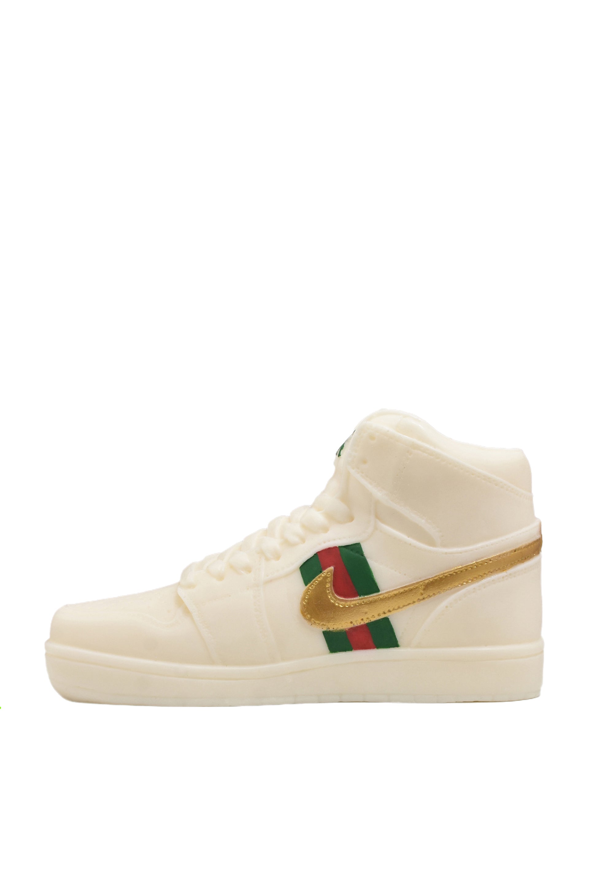 Davie Ocho HERITAGE HI-TOP - HAND PAINTED / WHT