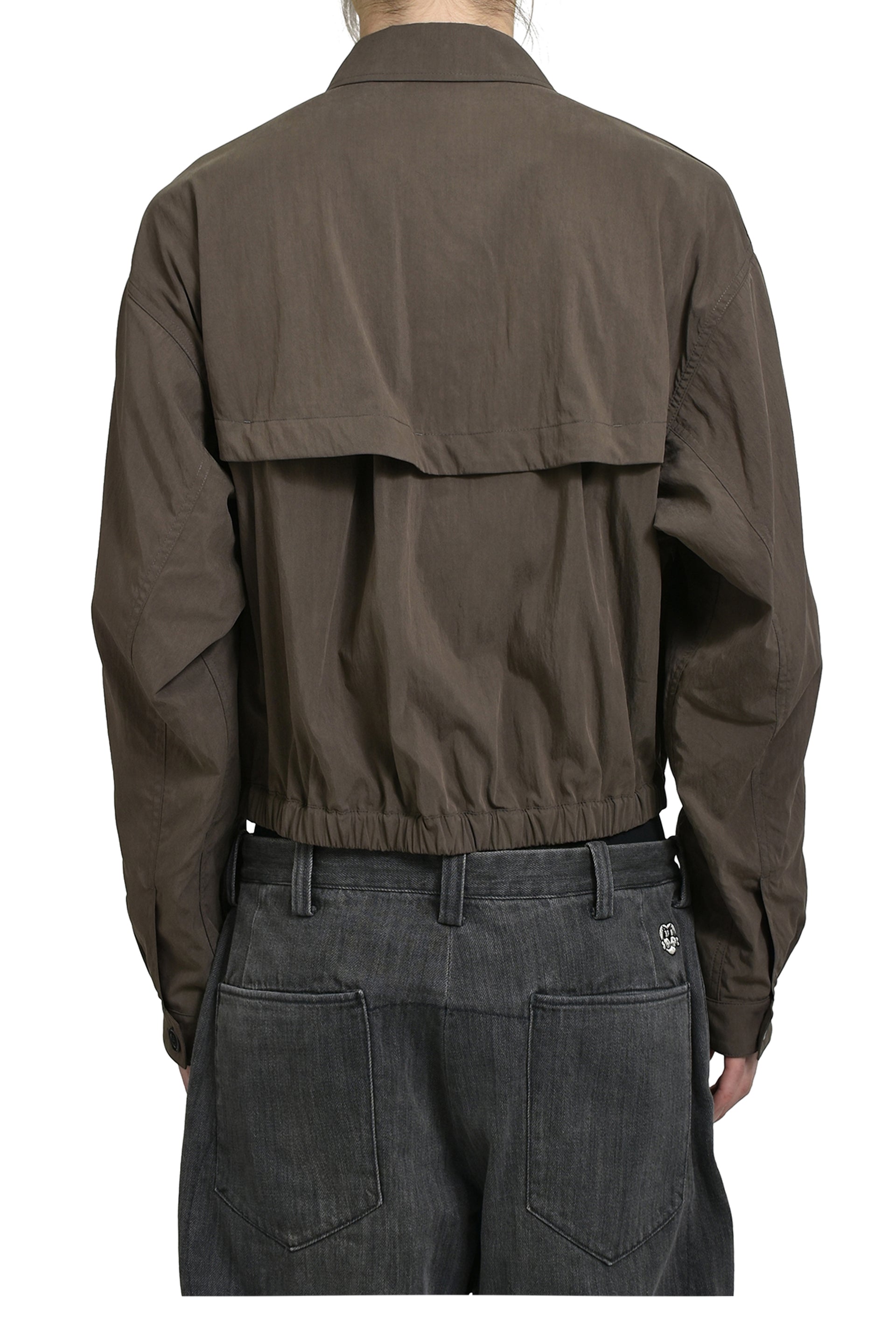 LEMAIRE ZIPPED BLOUSON / CREAMY WHT
