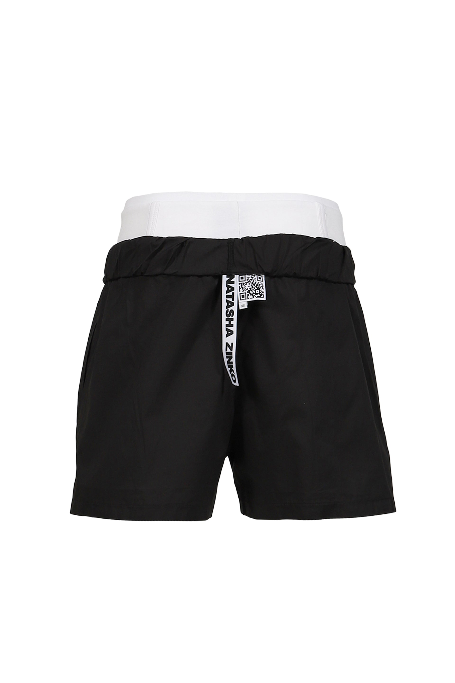 COTTON DOUBLE BOXERS / BLK