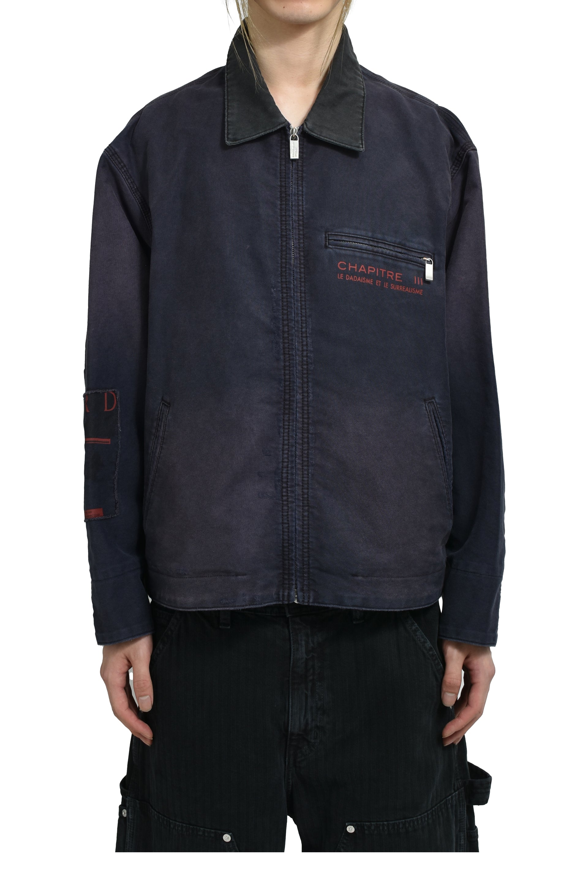 CHAPITRE XXI MOLESKIN WORK JACKET / FADED PUR