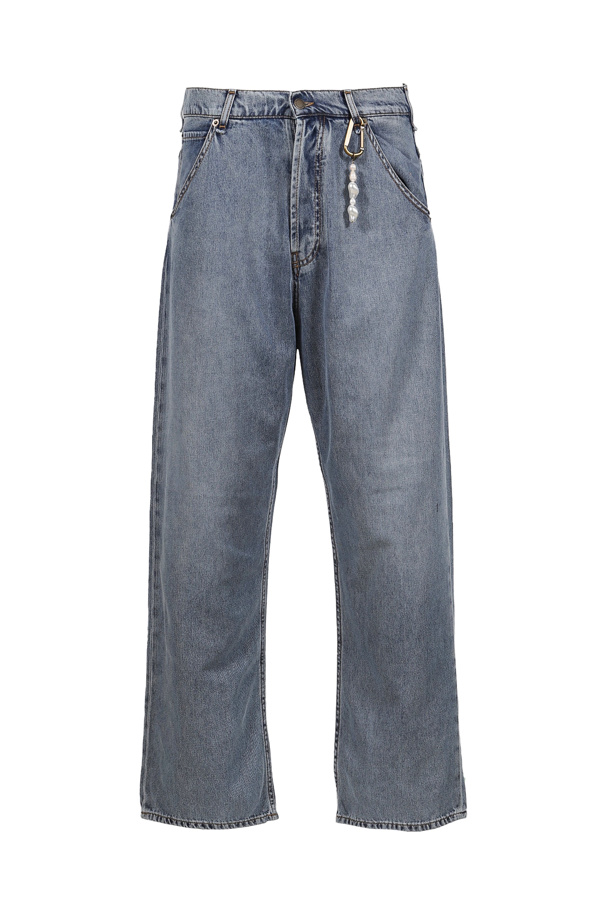 DARKPARK DONTE - RELAX FIT TENCEL DENIM / SAN FRAN BLU