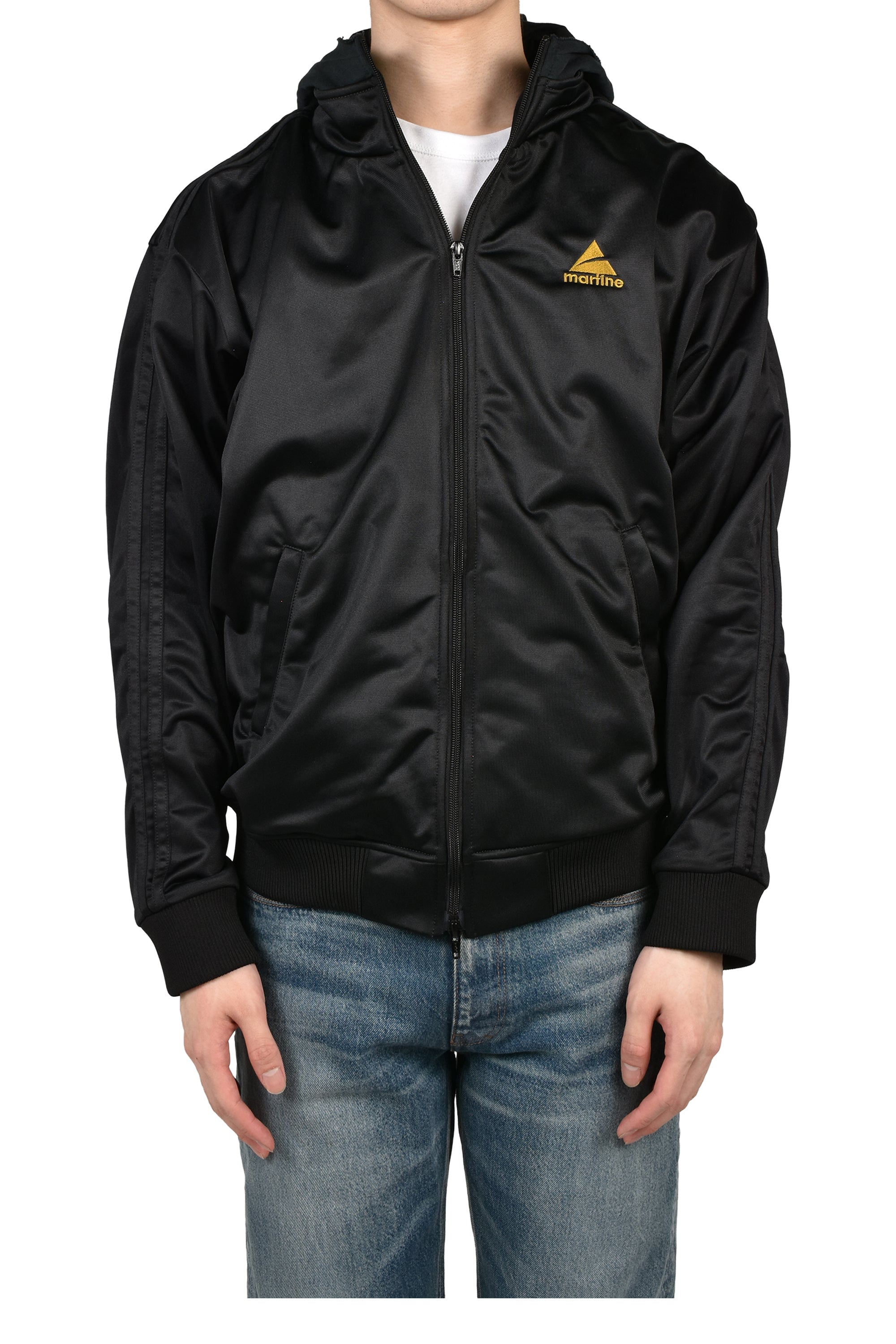Martine Rose マーティン ローズ SS26 HOOD CAP TRACK JACKET / BLK